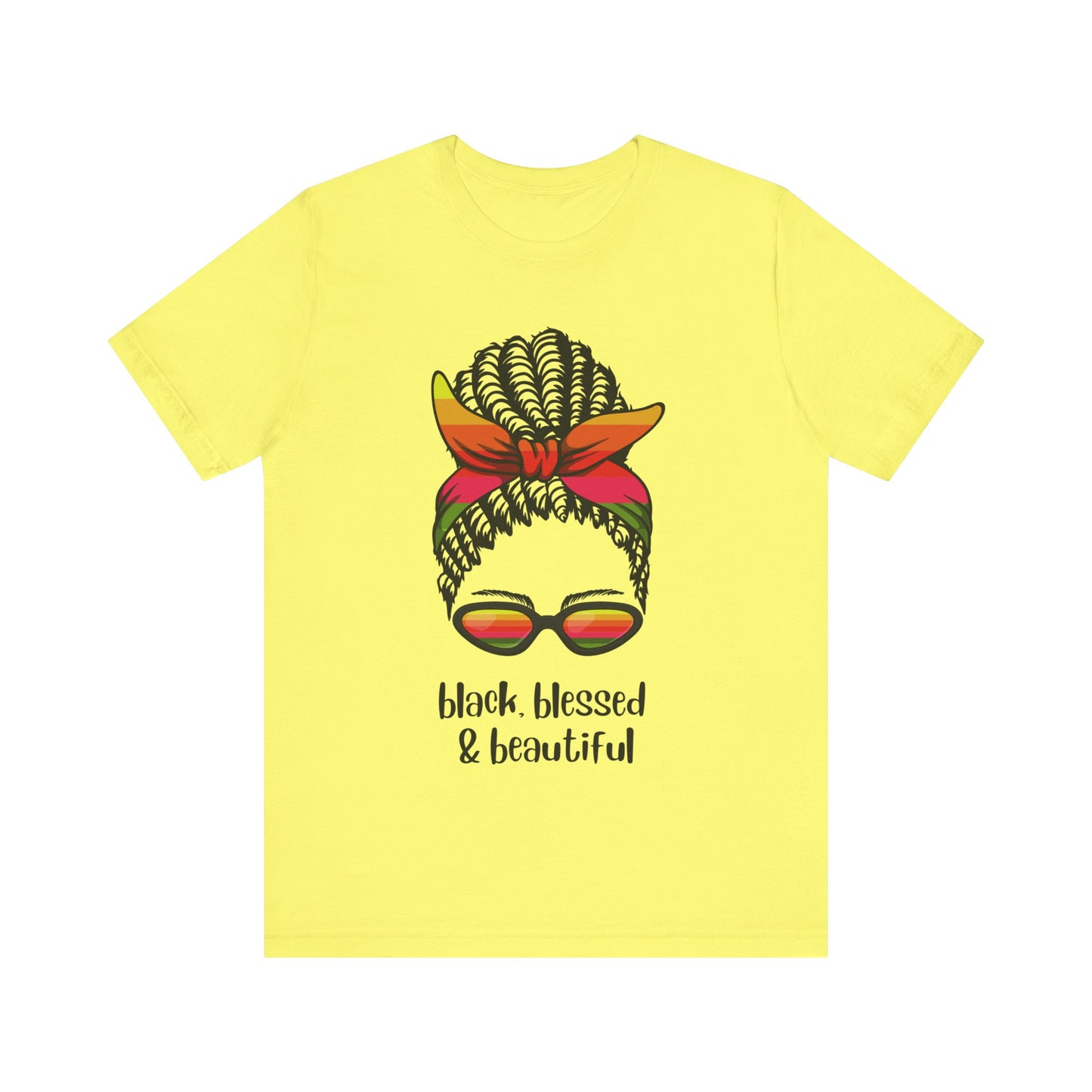 Black, Blessed, Beautiful, v2, T-Shirt
