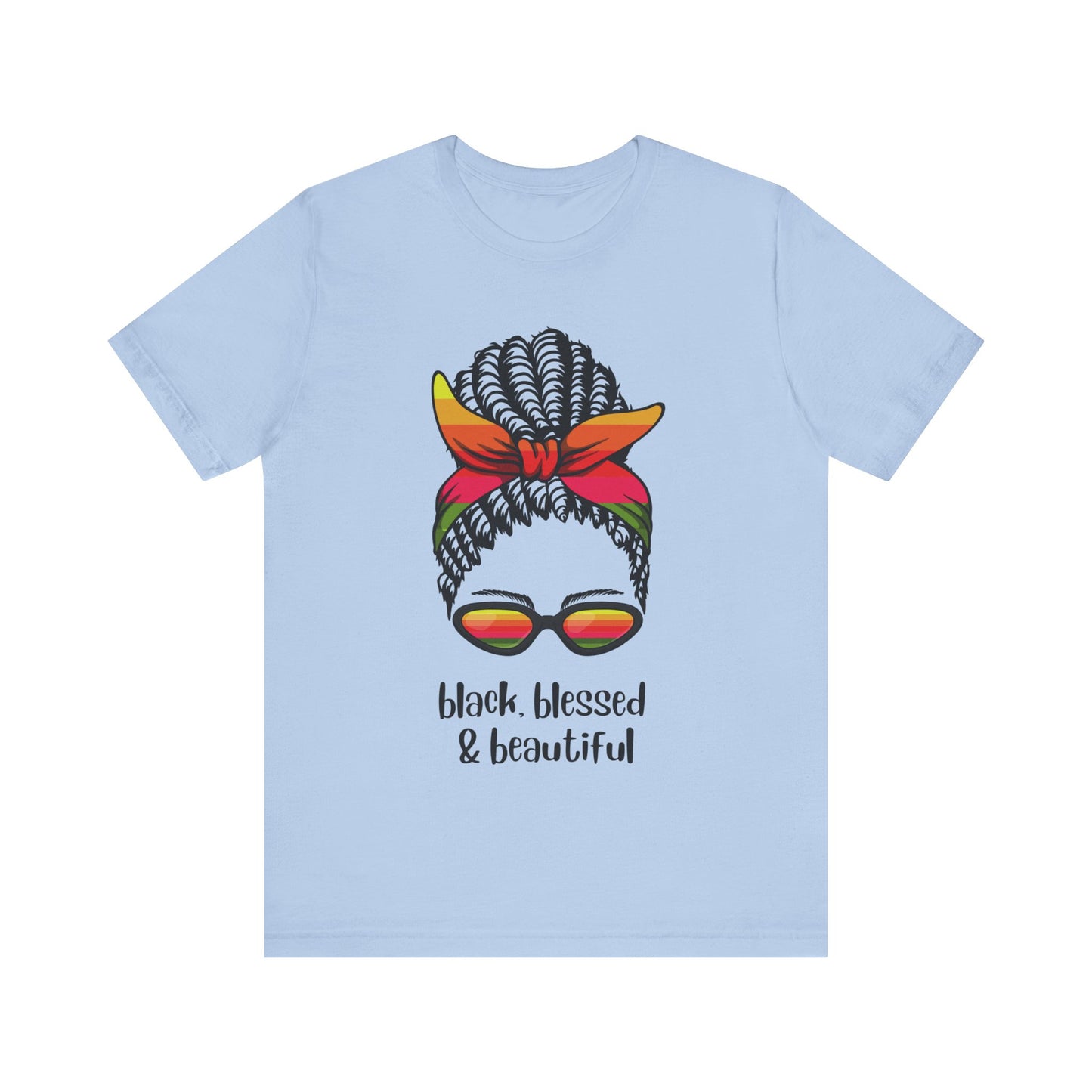 Black, Blessed, Beautiful, v2, T-Shirt
