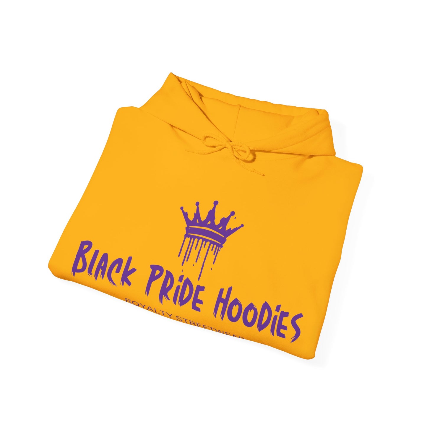 Black Pride Hoodies v2 in purple, Hoodie