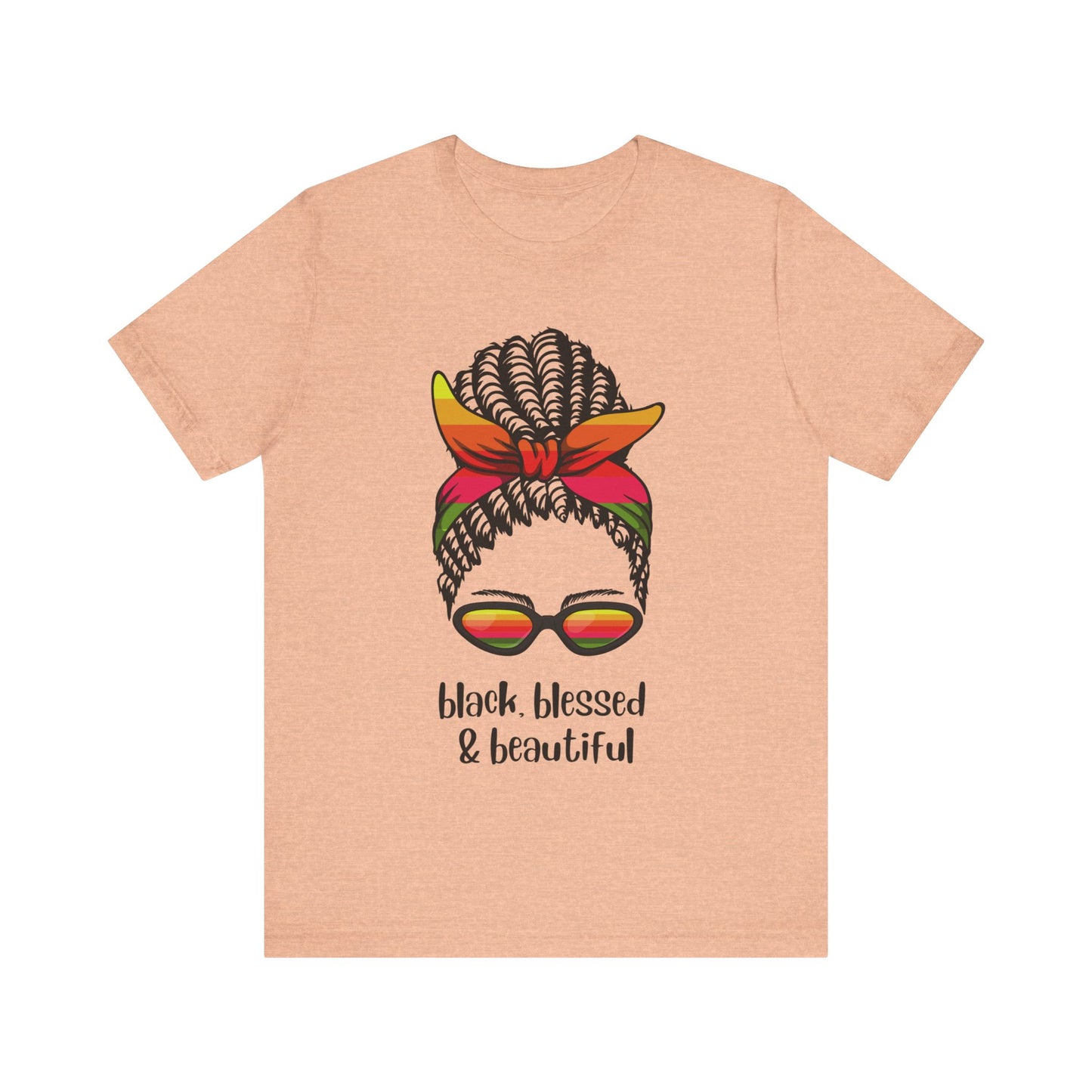Black, Blessed, Beautiful, v2, T-Shirt