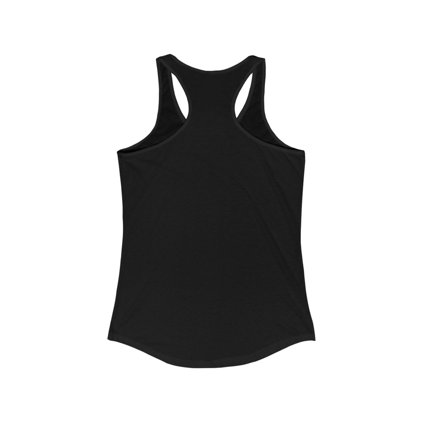 I Heart Being Black, white text, Women's Ideal Racerback Tank