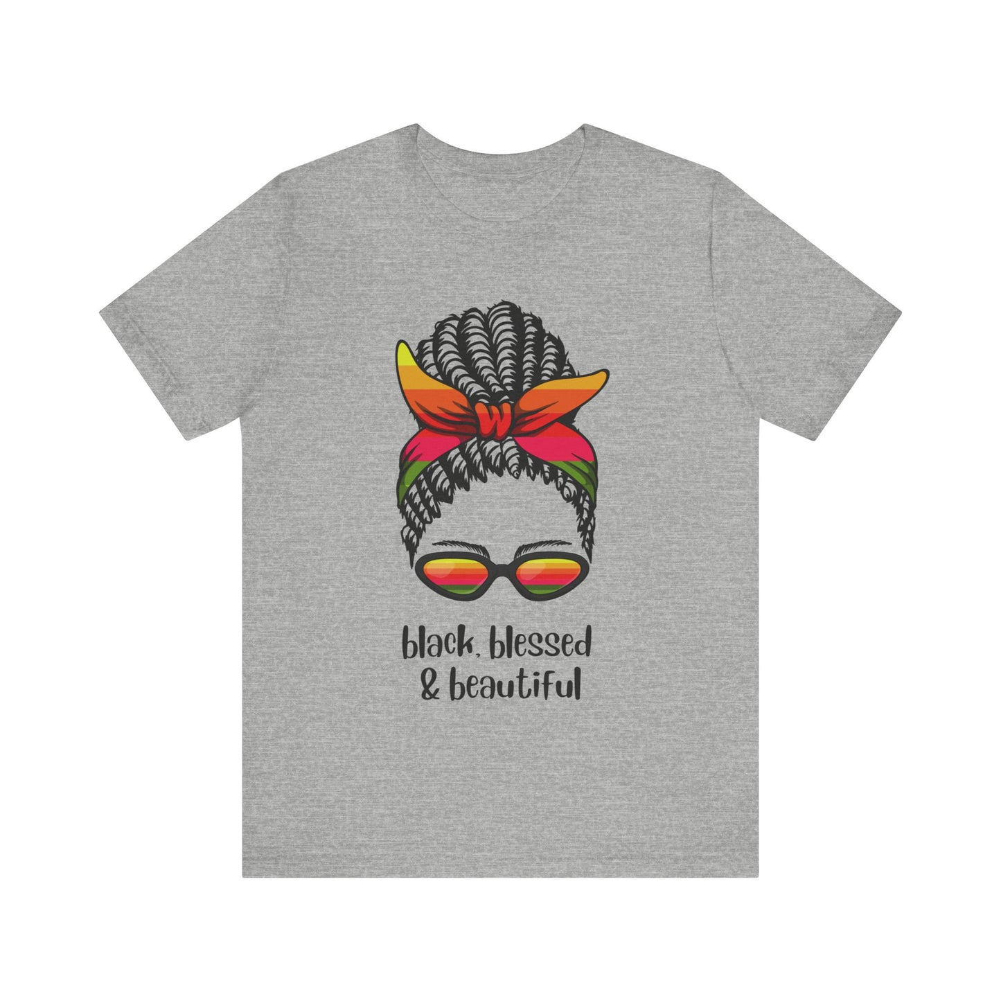 Black, Blessed, Beautiful, v2, T-Shirt