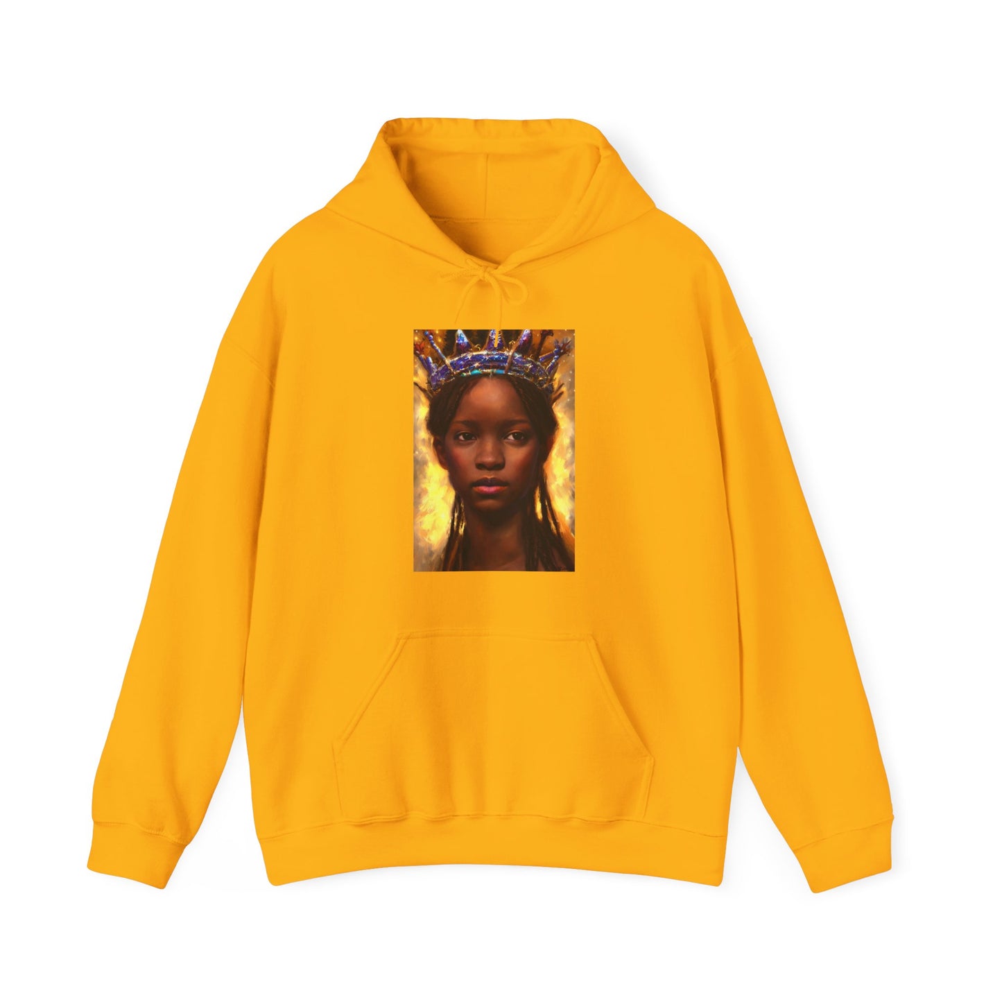 Portrait of a young Black Queen, Hoodie