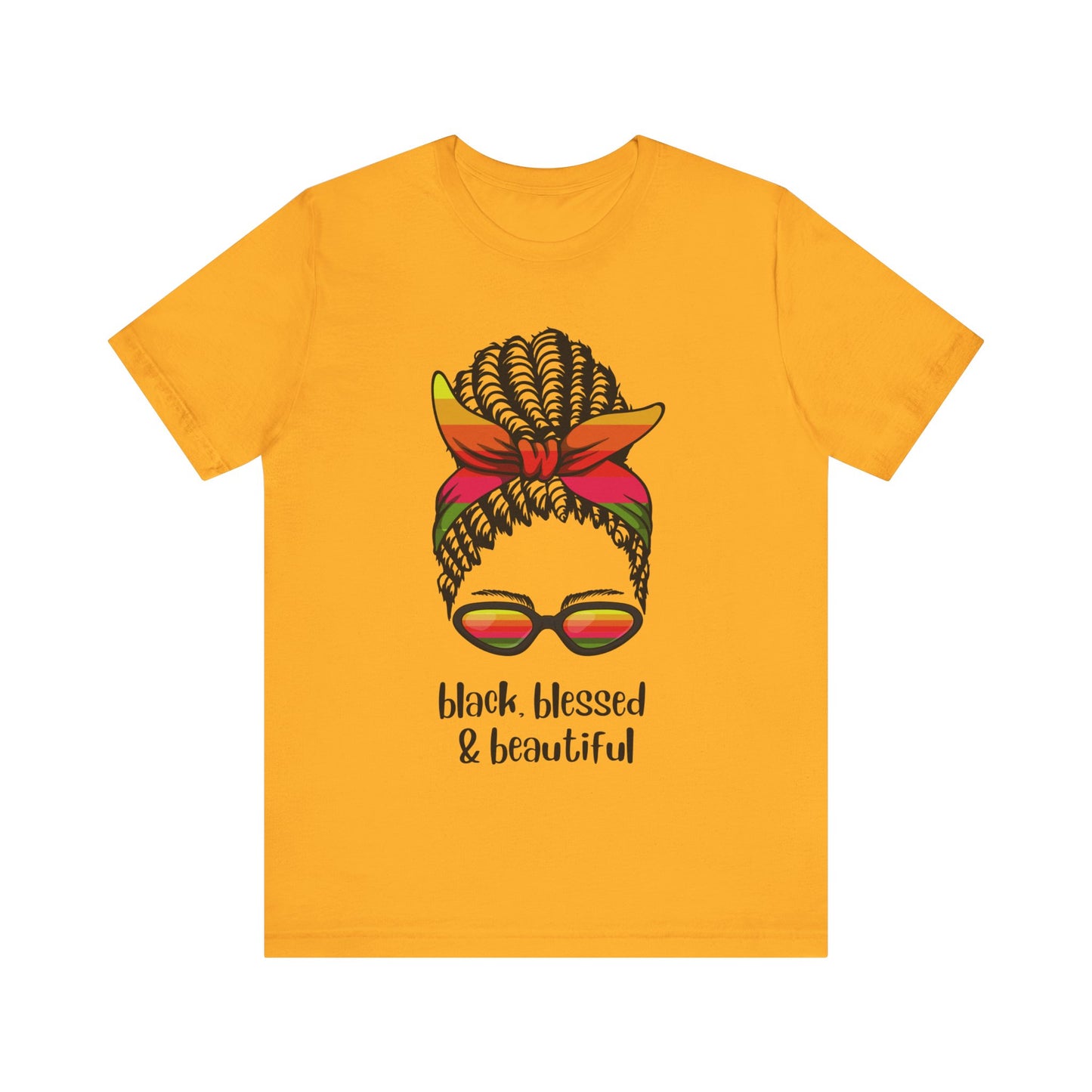 Black, Blessed, Beautiful, v2, T-Shirt