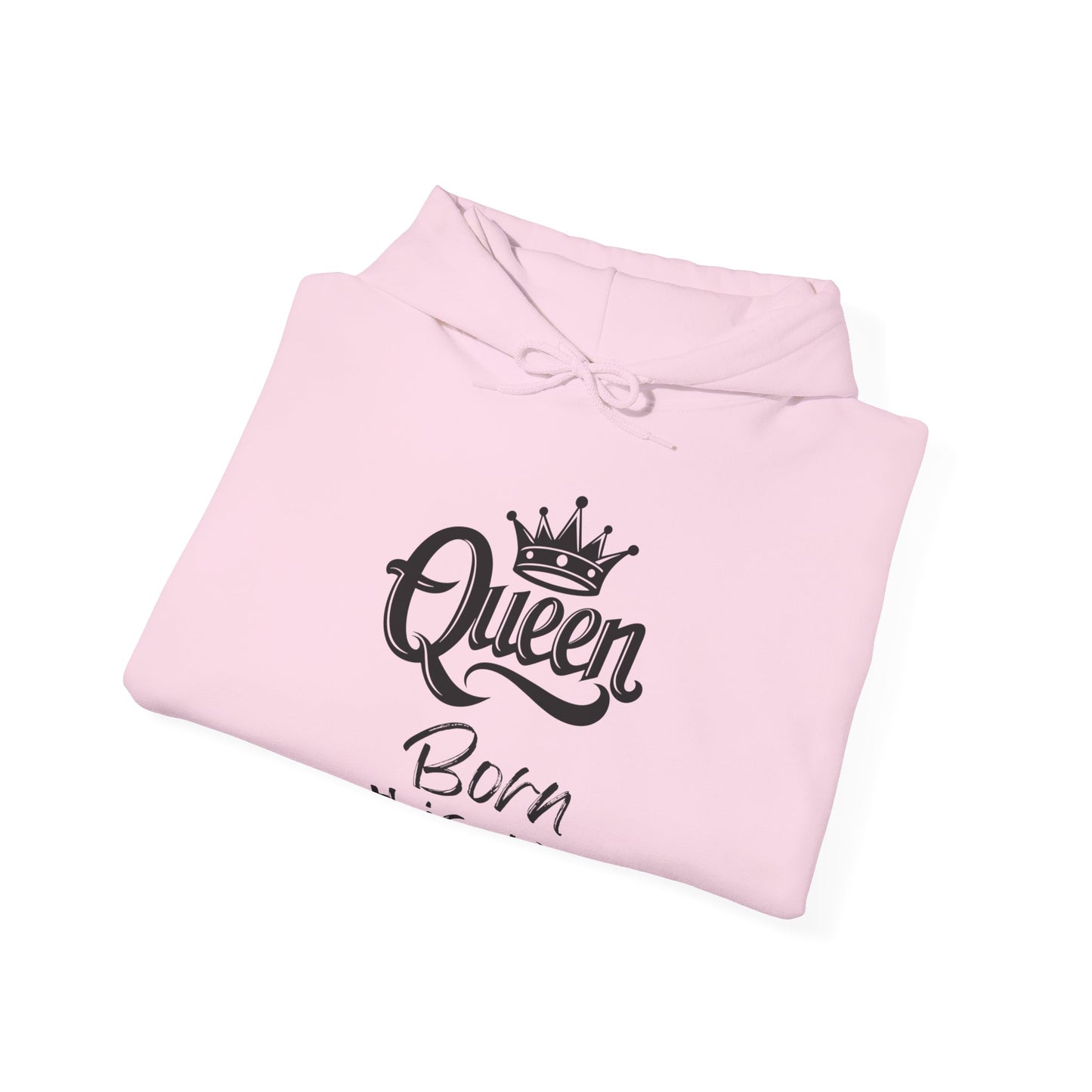 Queen-Born This Way, black text, Hoodie