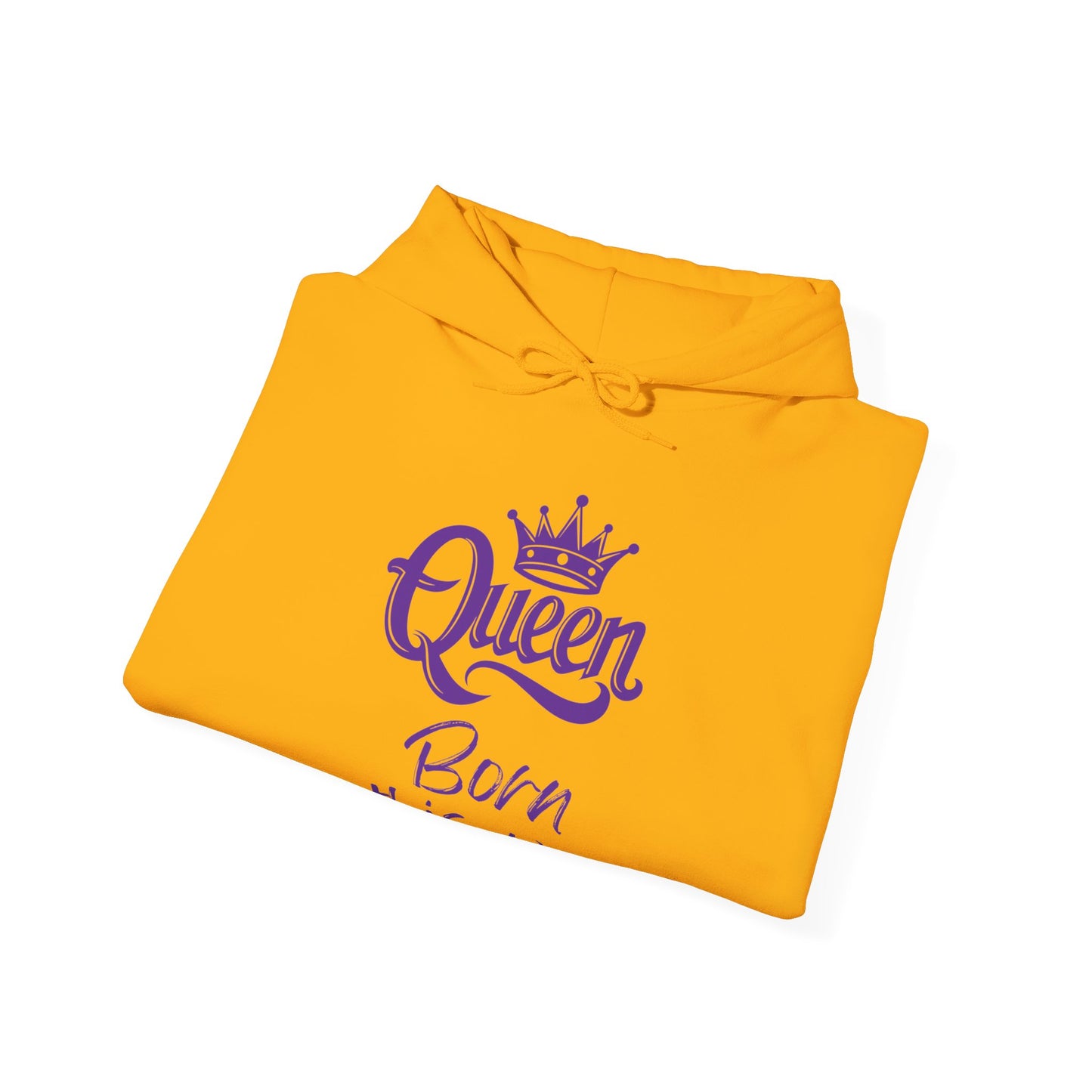 Queen-Born This Way, purple text, Hoodie