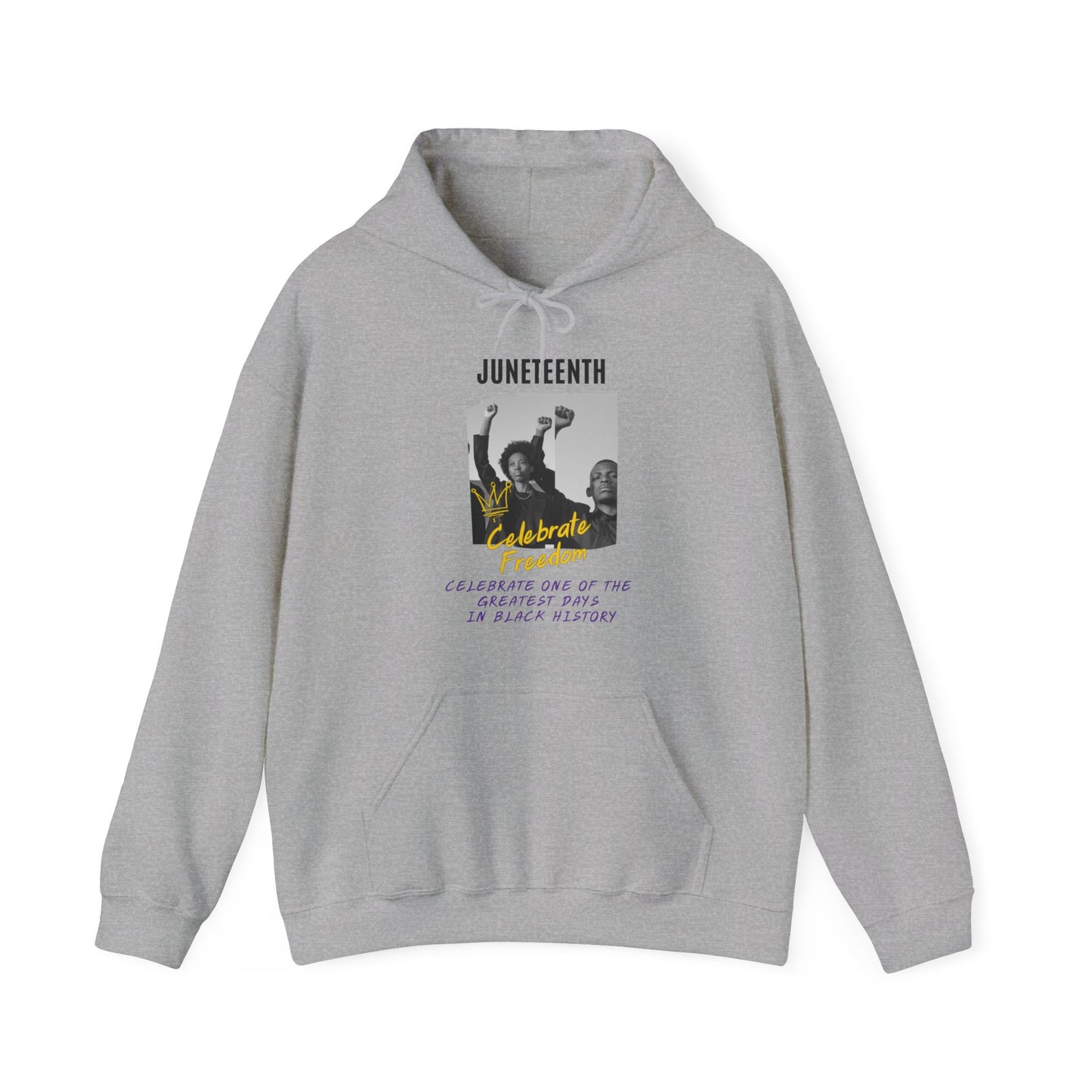 Juneteenth, Celebrate Freedom, v3, Hoodie