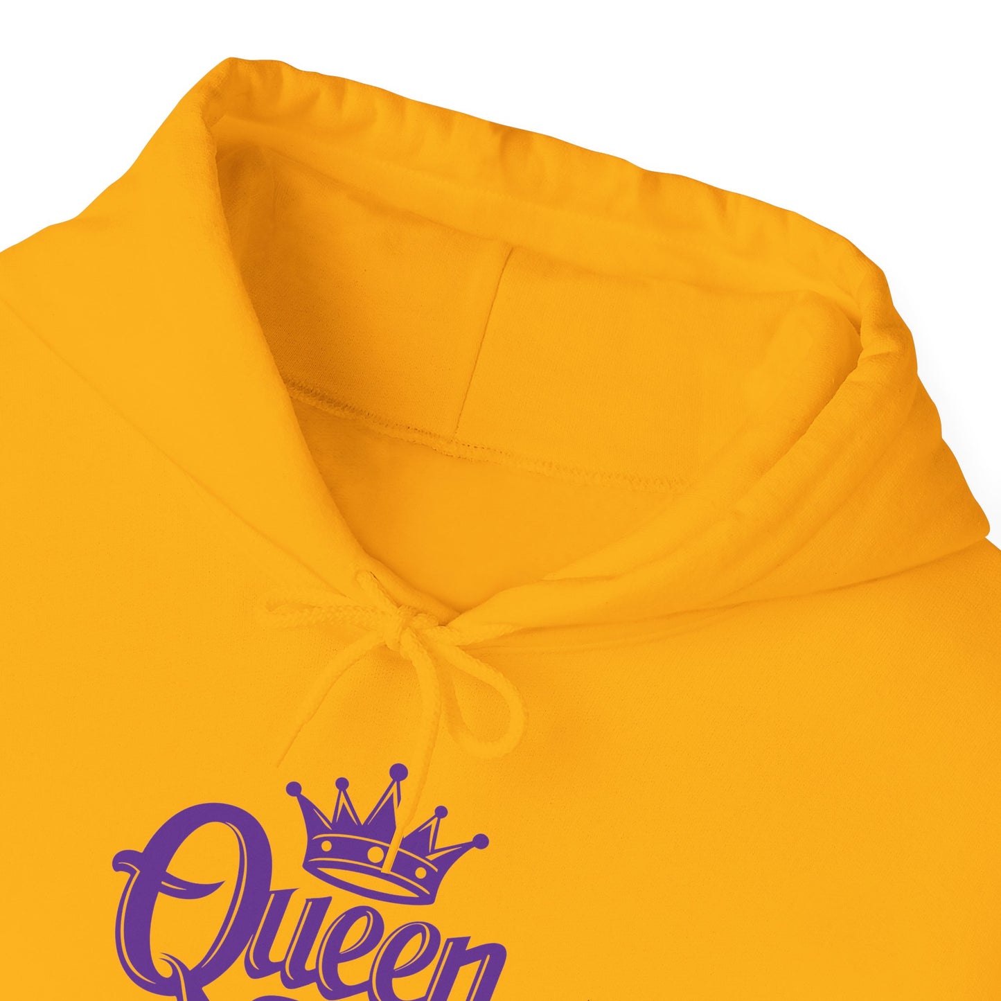 Queen-Born This Way, purple text, Hoodie
