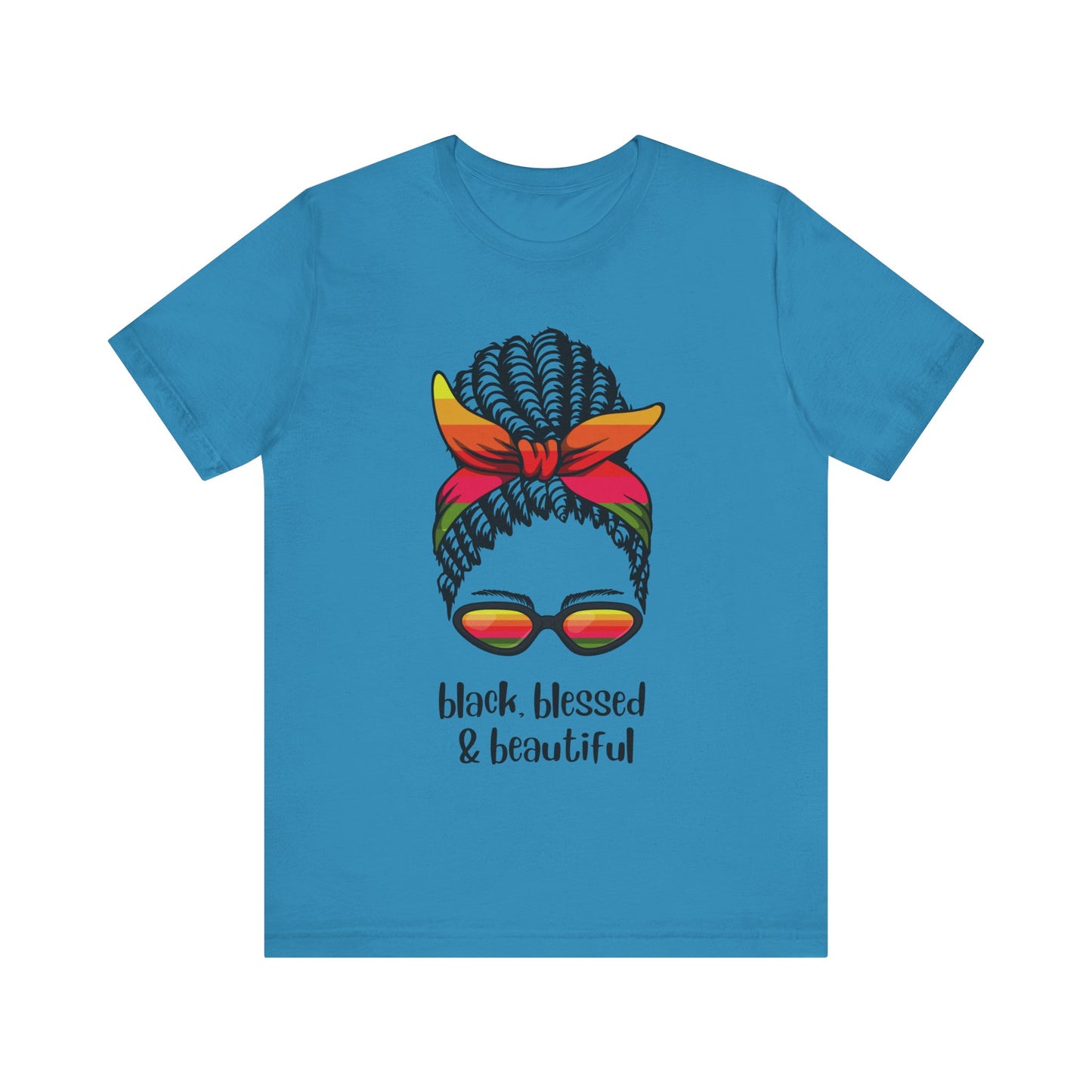 Black, Blessed, Beautiful, v2, T-Shirt