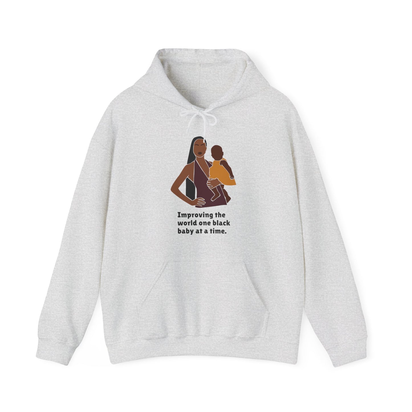Improving The World One Black Baby At A Time v2, Hoodie