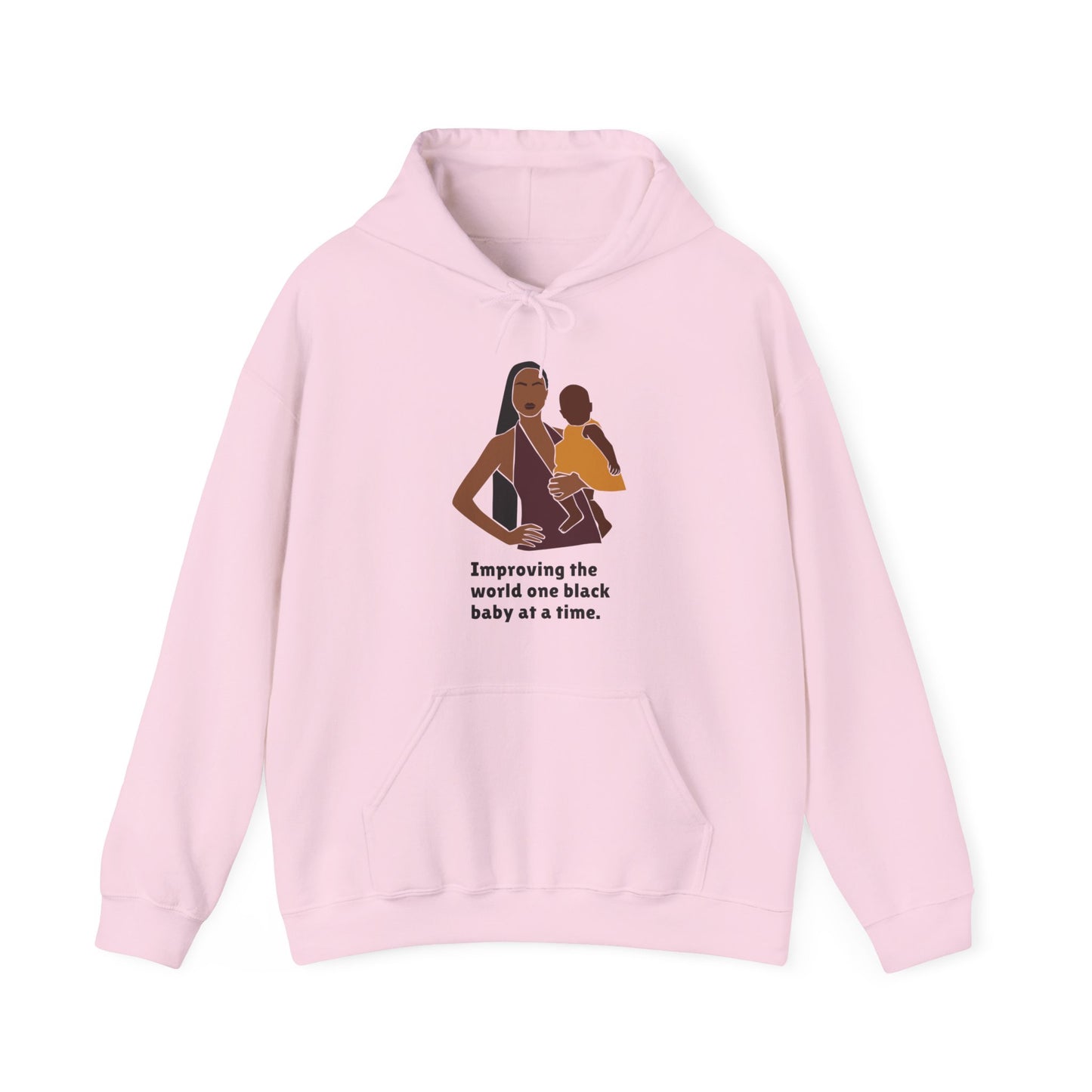 Improving The World One Black Baby At A Time v2, Hoodie