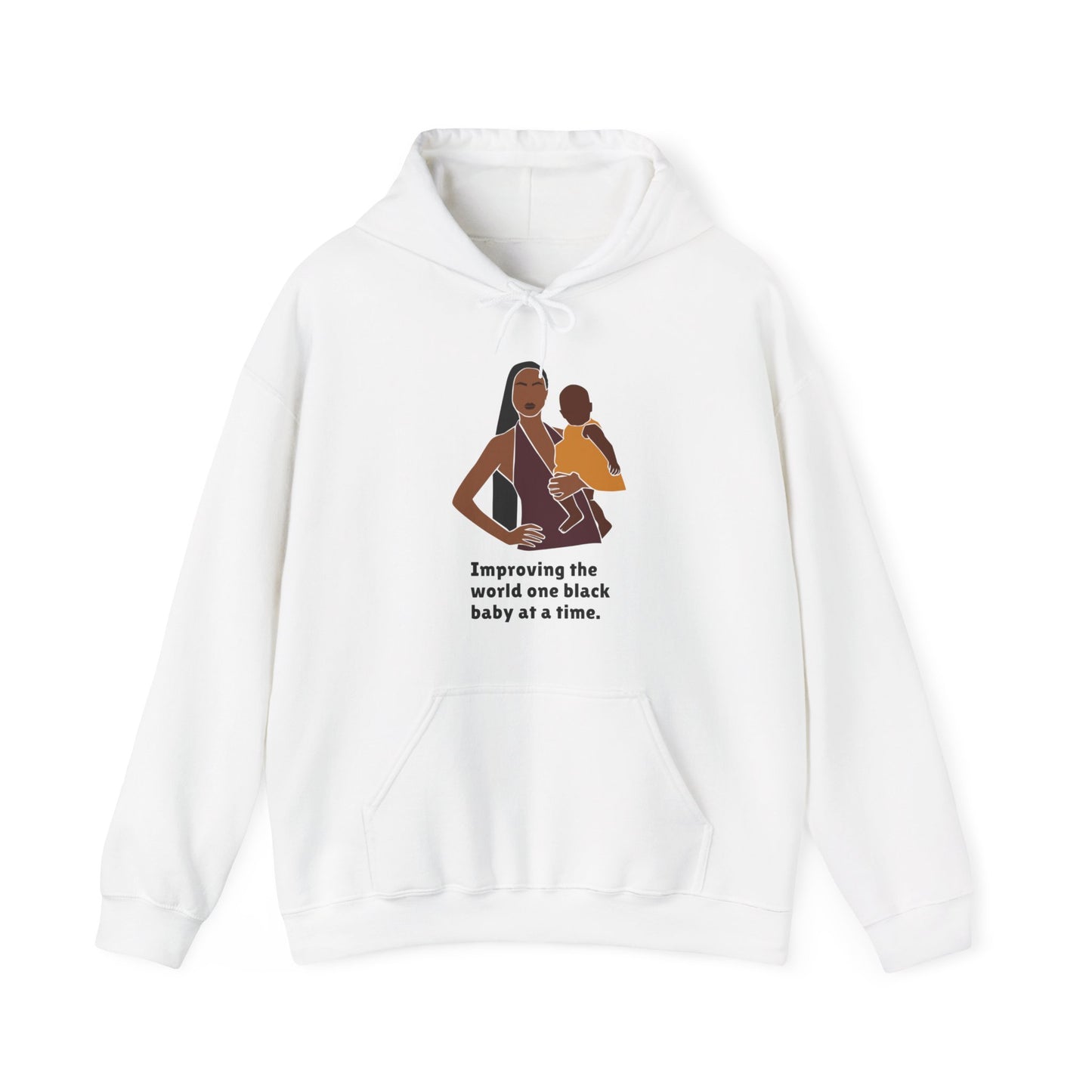 Improving The World One Black Baby At A Time v2, Hoodie