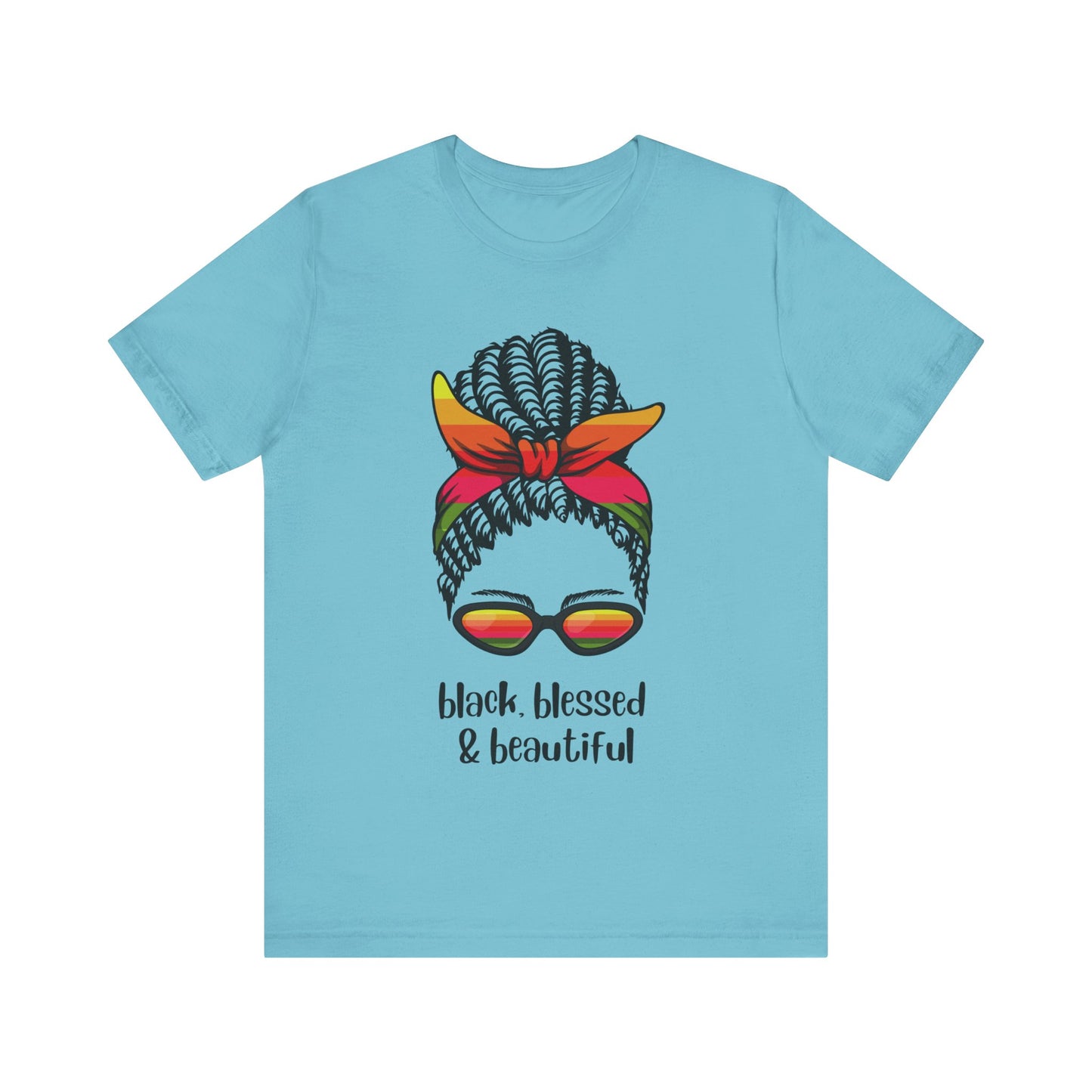 Black, Blessed, Beautiful, v2, T-Shirt