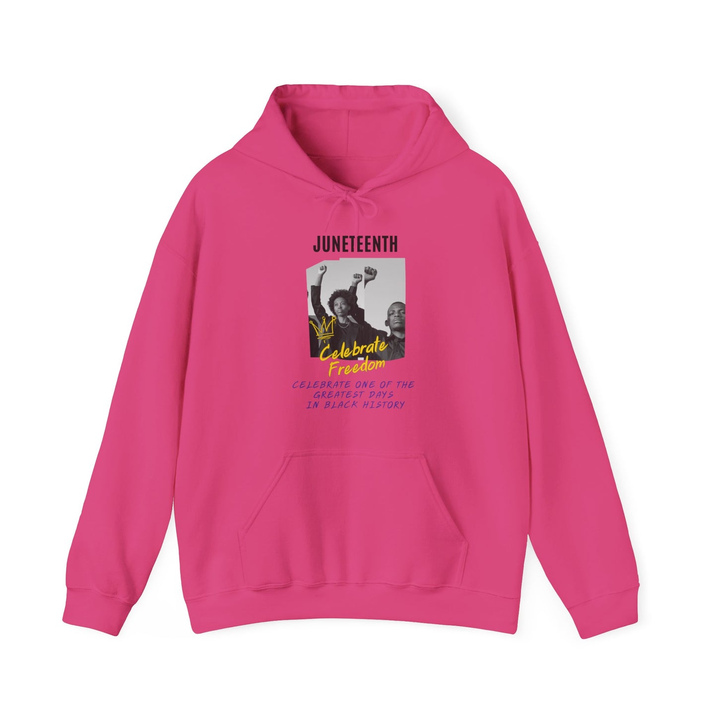 Juneteenth, Celebrate Freedom, v3, Hoodie