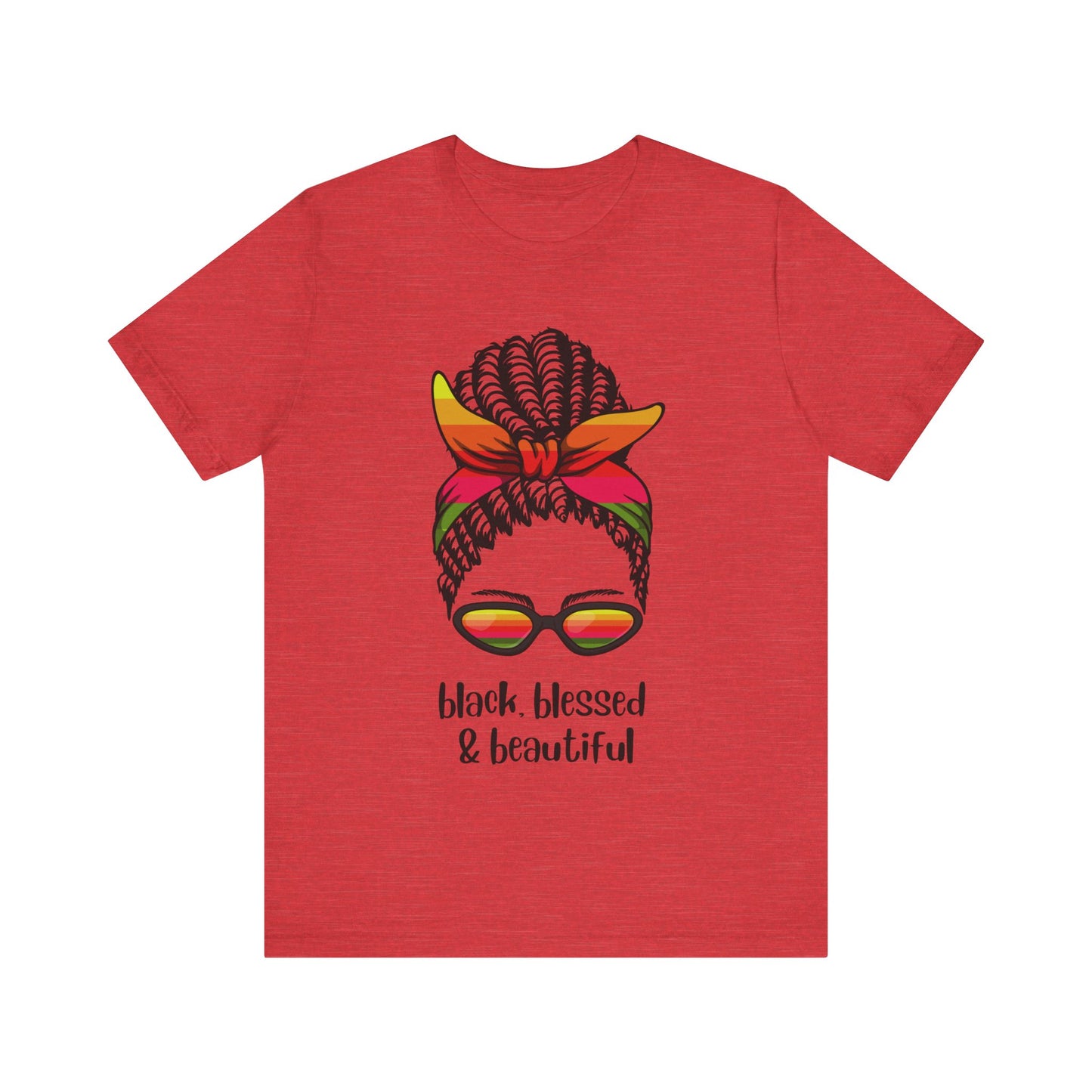 Black, Blessed, Beautiful, v2, T-Shirt