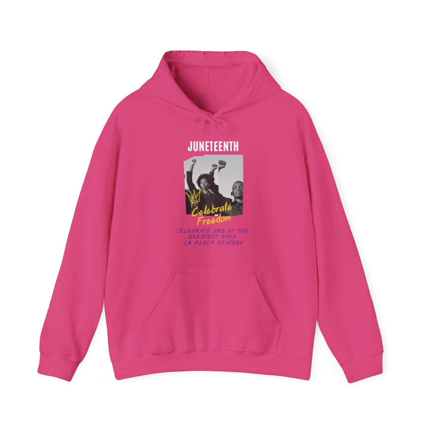 Juneteenth, Celebrate Freedom, v2, Hoodie