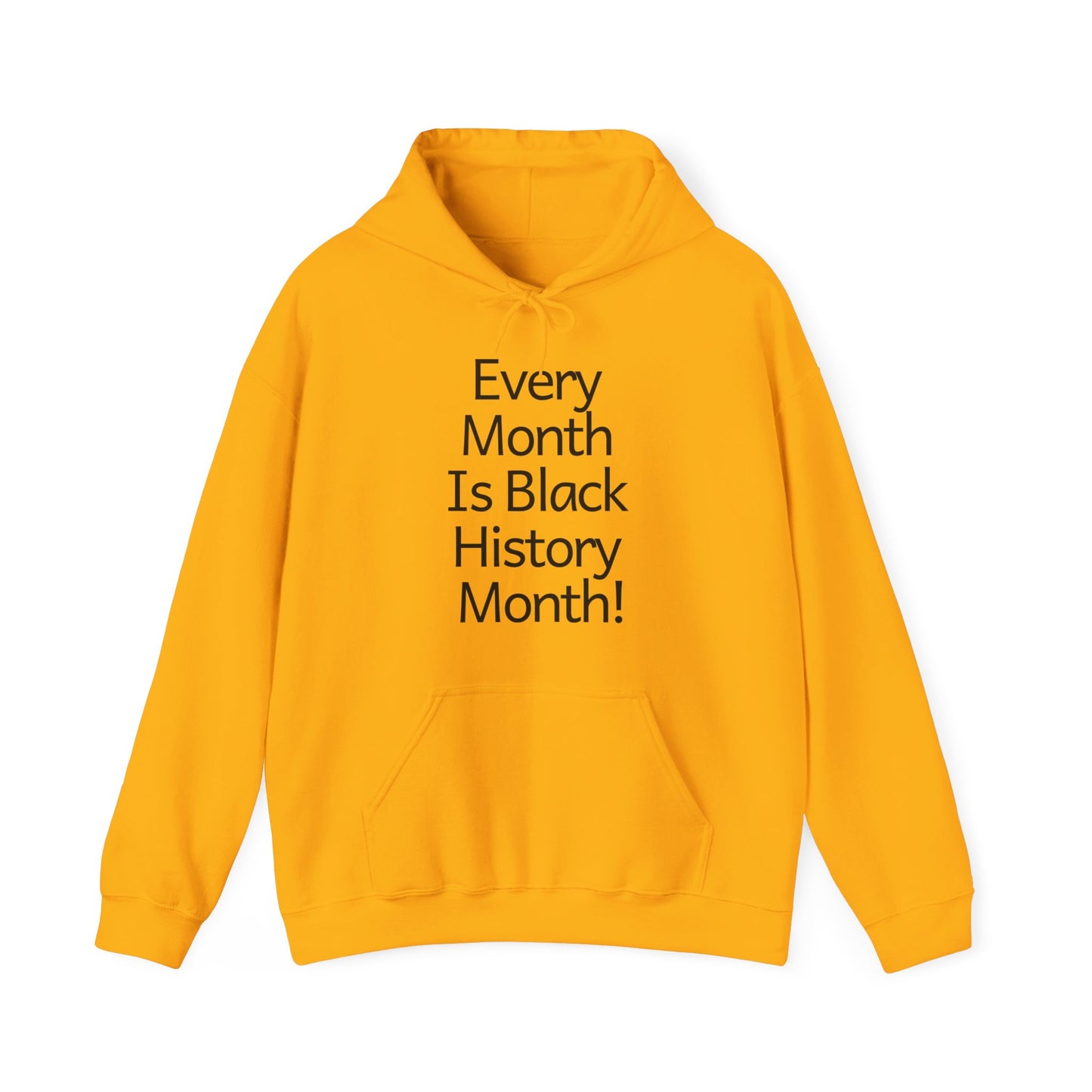 Every Month Is Black History Month! Hoodie