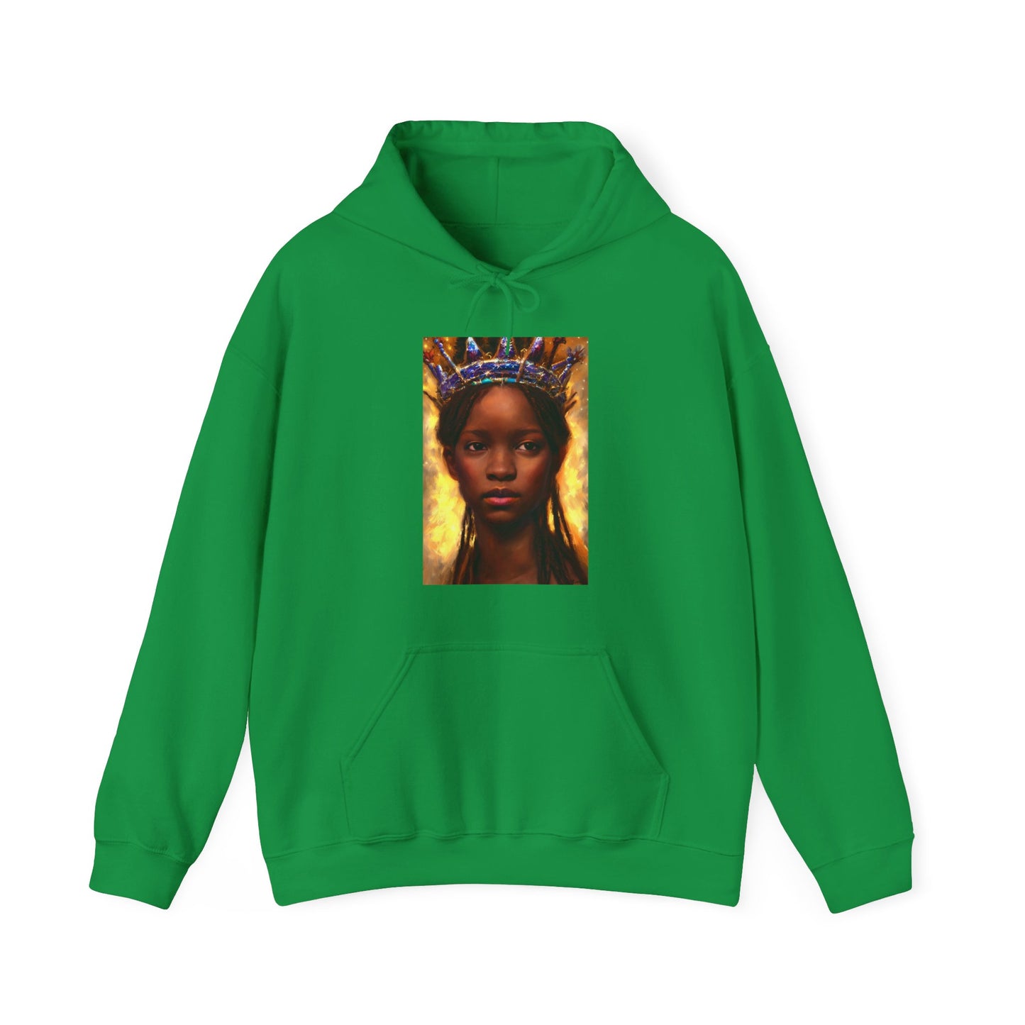 Portrait of a young Black Queen, Hoodie