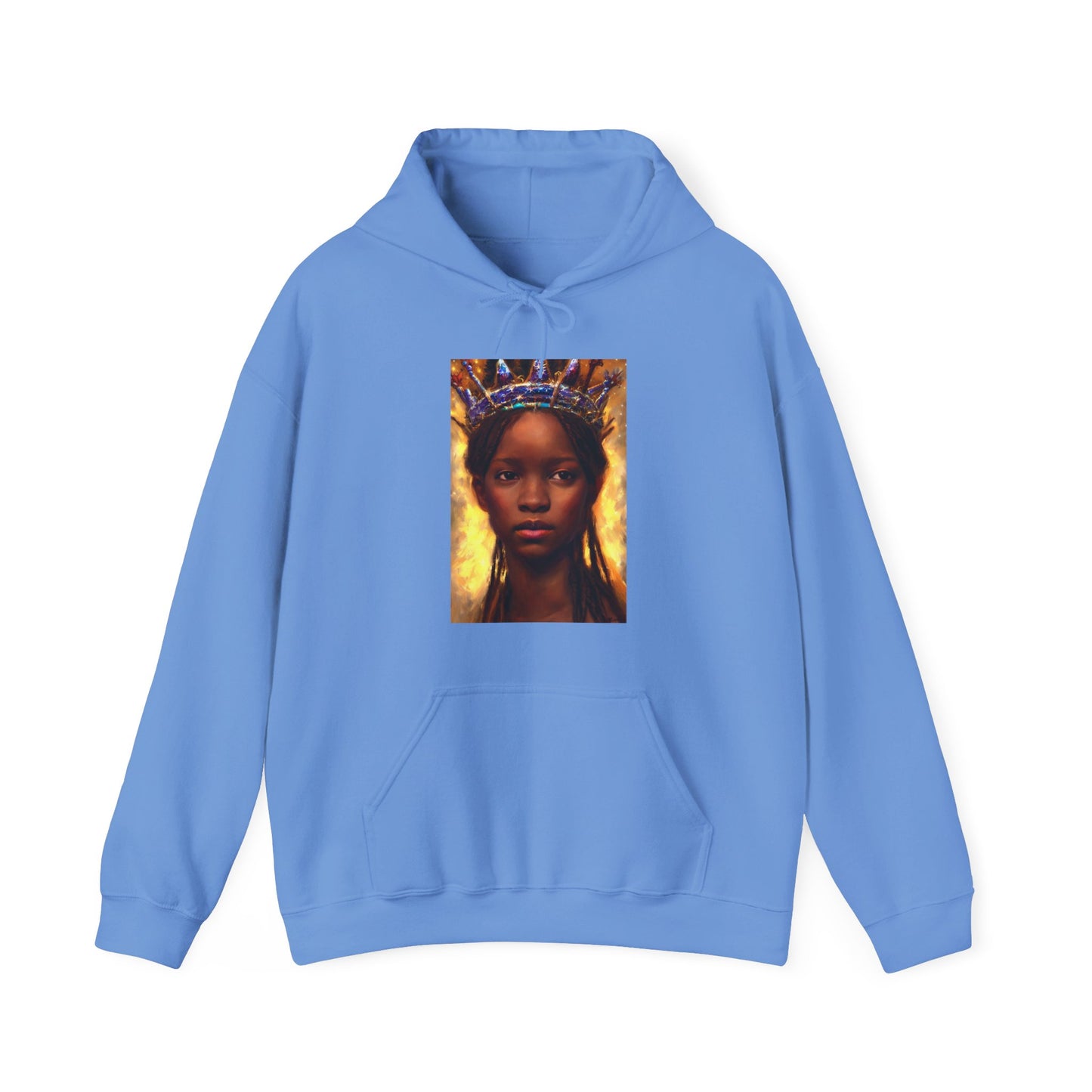 Portrait of a young Black Queen, Hoodie