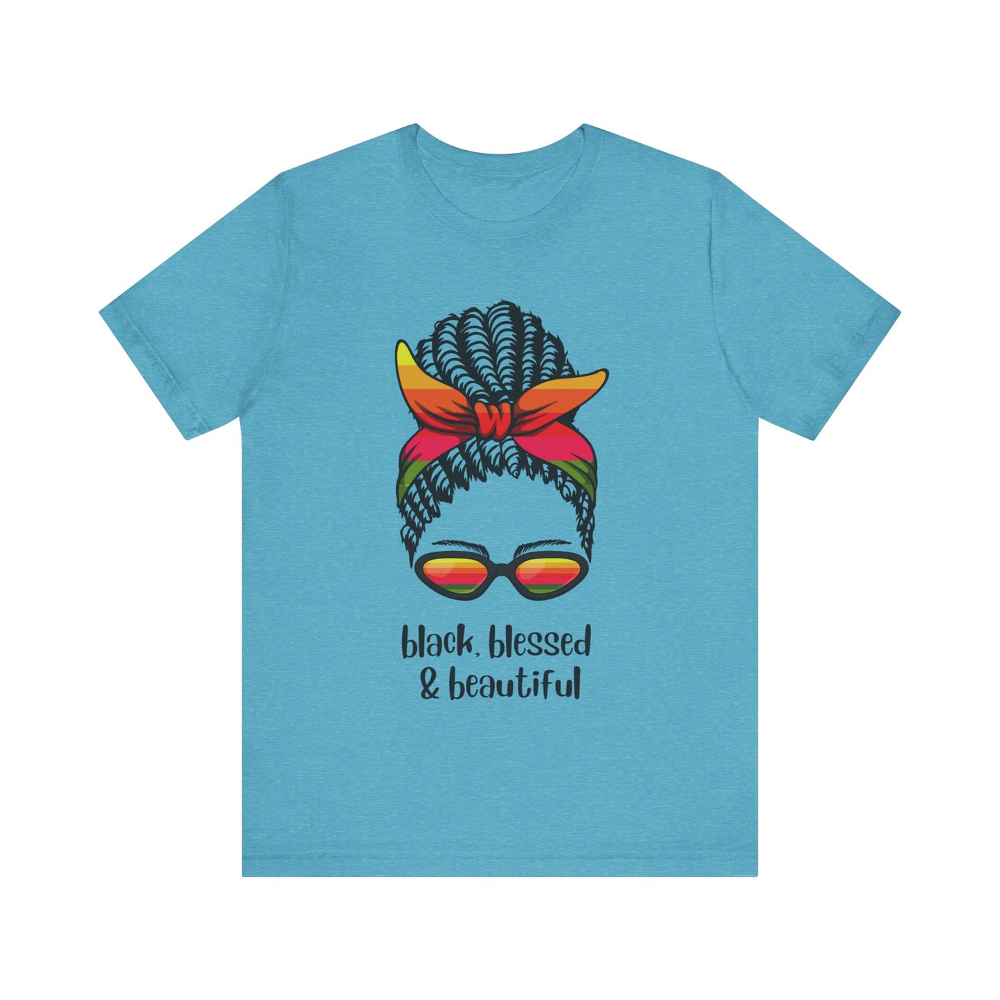 Black, Blessed, Beautiful, v2, T-Shirt