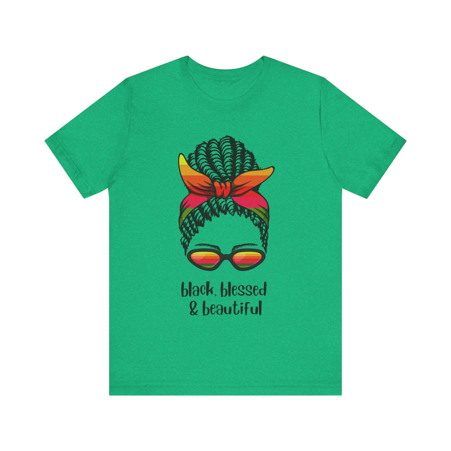 Black, Blessed, Beautiful, v2, T-Shirt