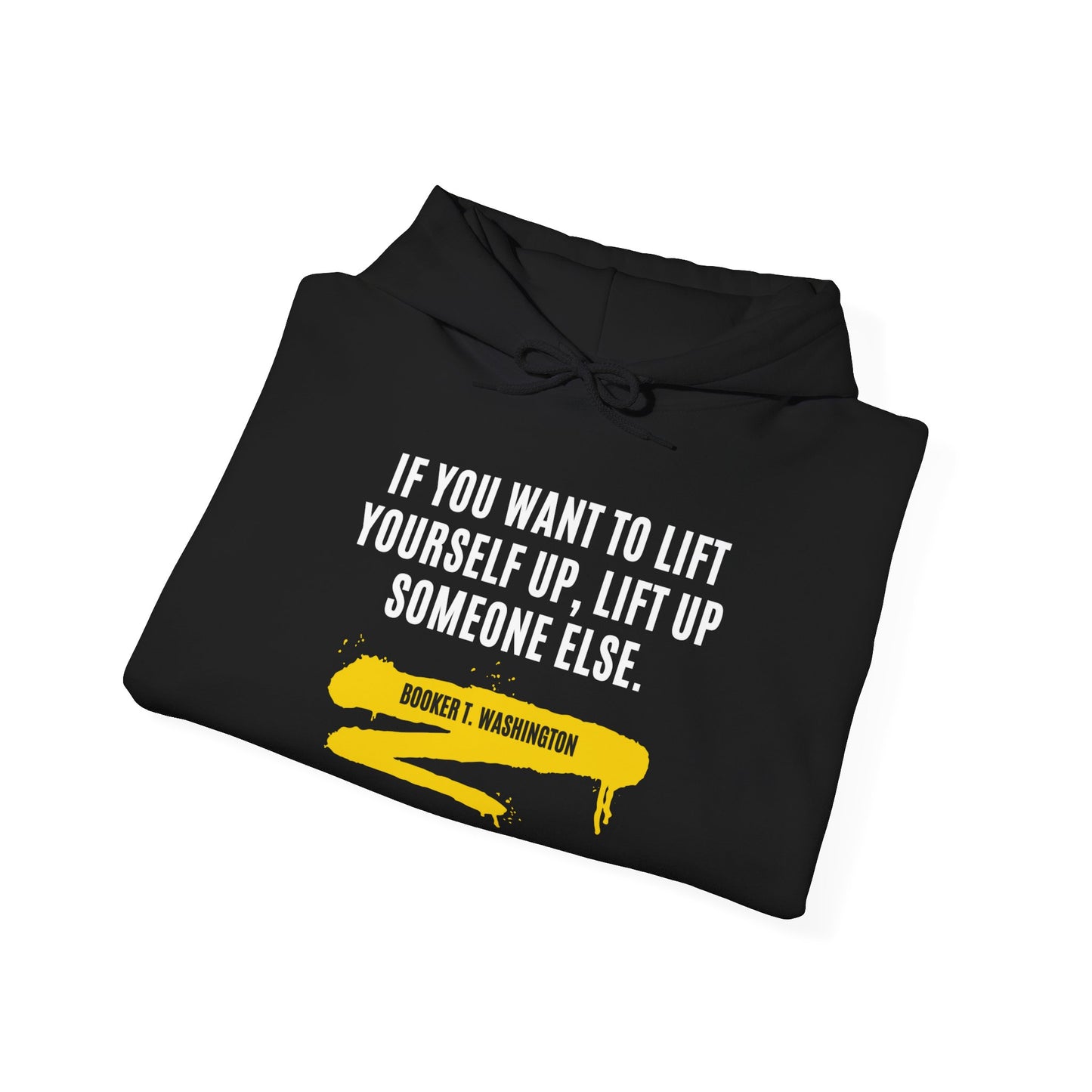 Booker T. Washington quote, v2, Hoodie