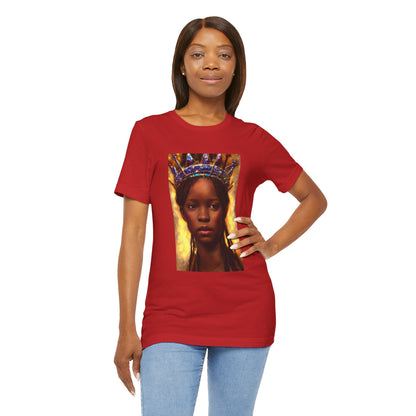 Young Black Queen Portrait, T-Shirt