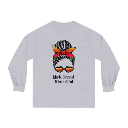 Black, Blessed, and Beautiful, Long Sleeve T-Shirt