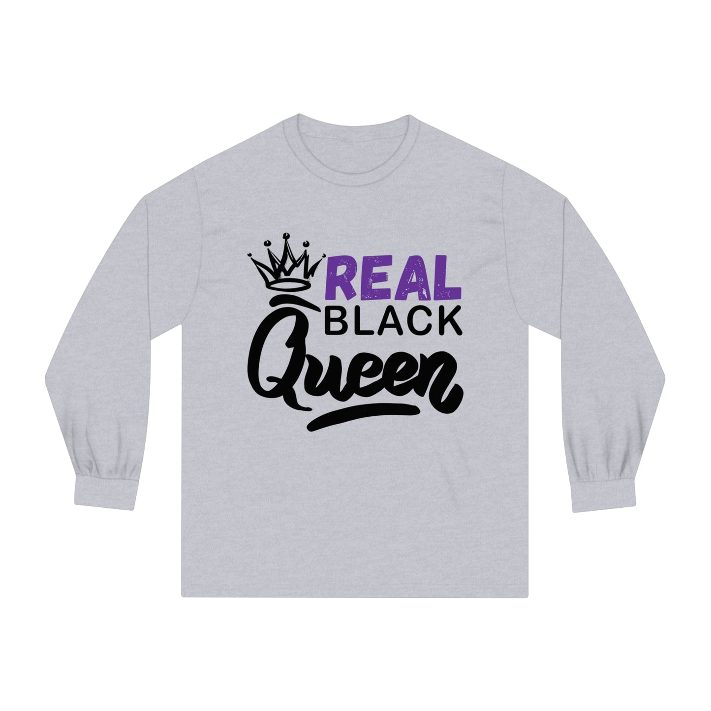 Real Black Queen, Long Sleeve T-Shirt