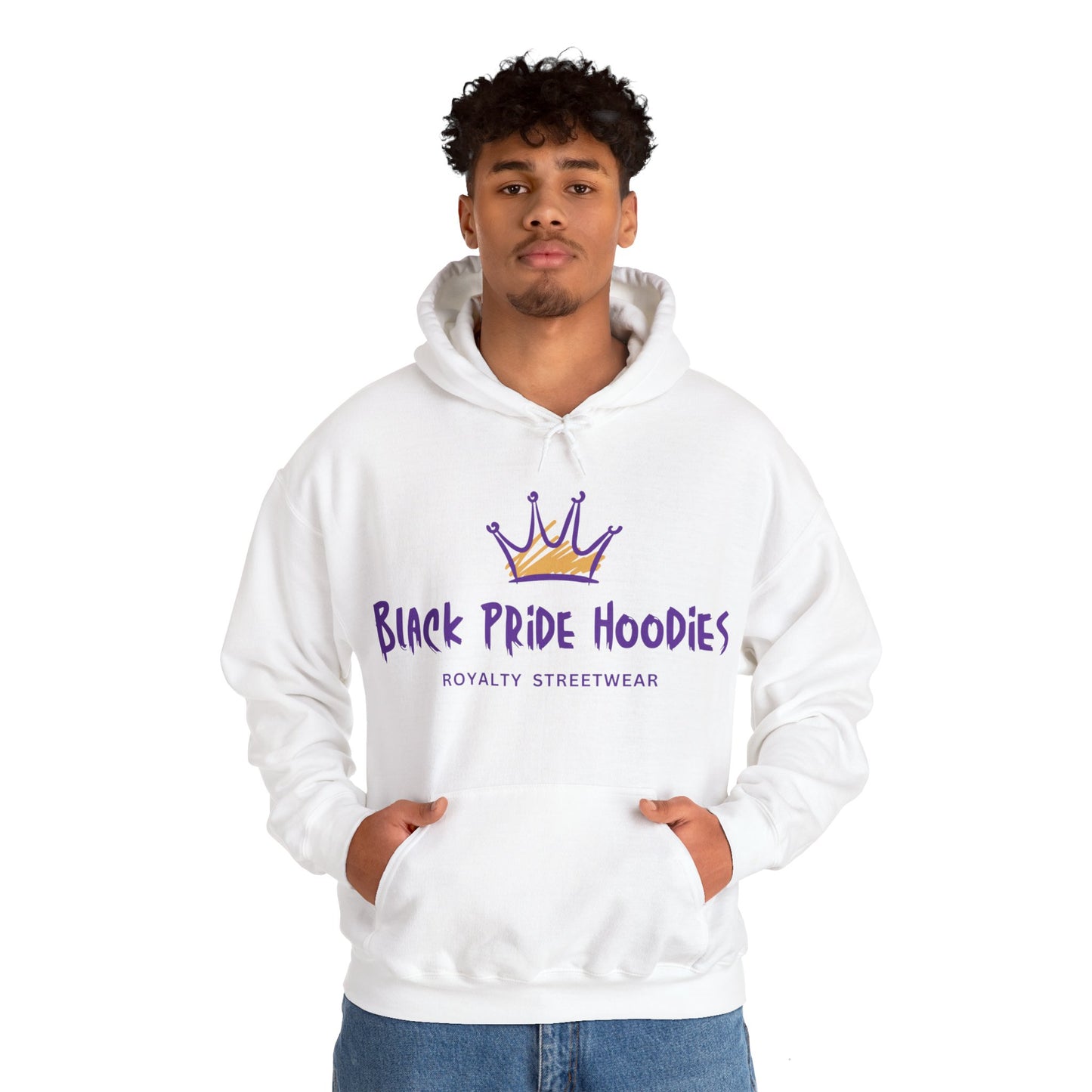 Black Pride Hoodies in purple, Hoodie