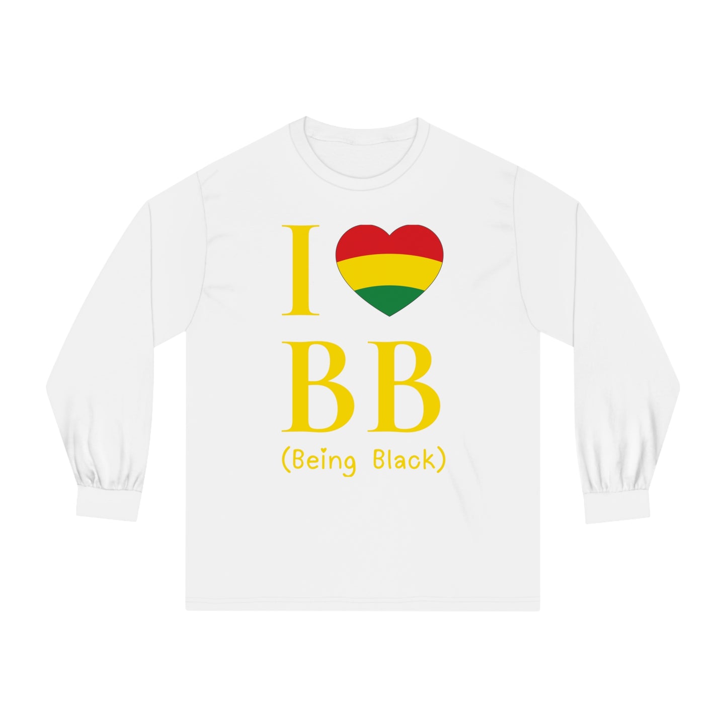 I Heart Being Black, Long Sleeve T-Shirt