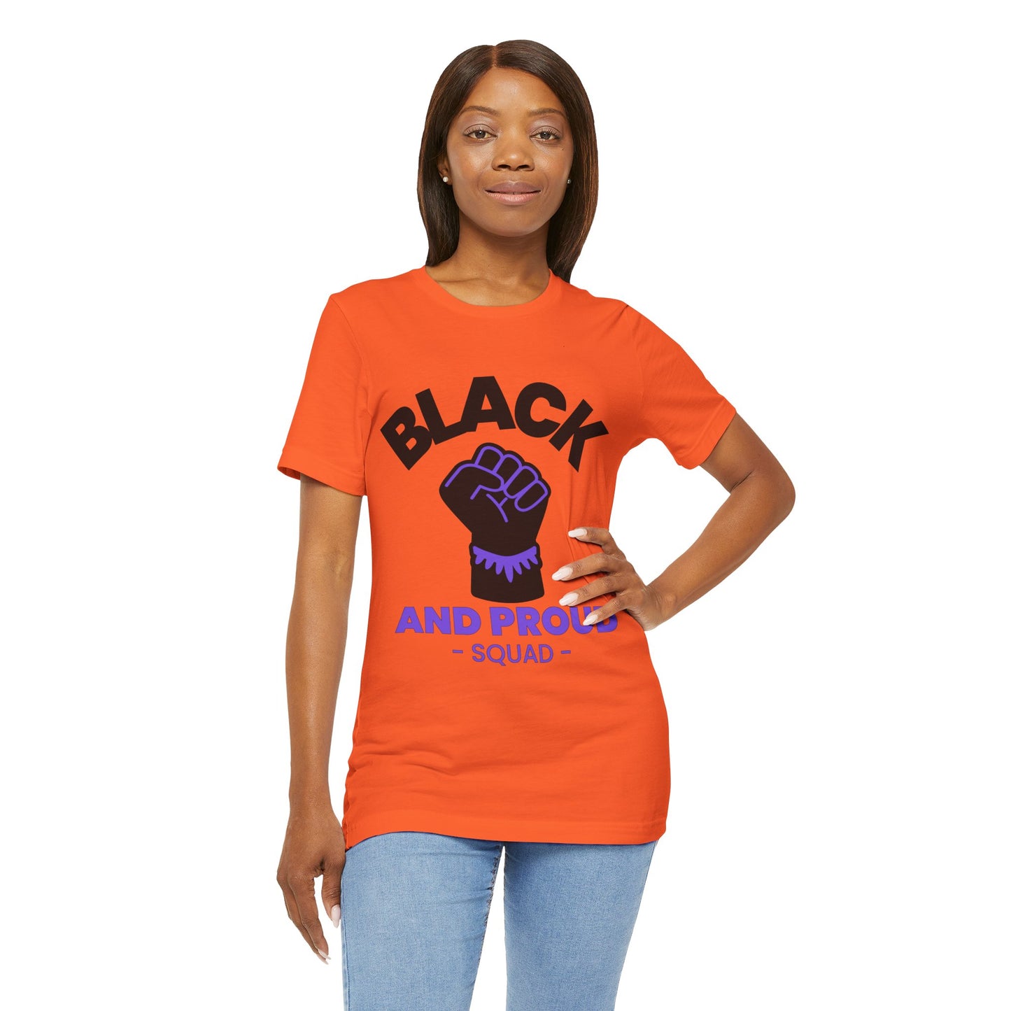 Black and Proud Squad, T-Shirt