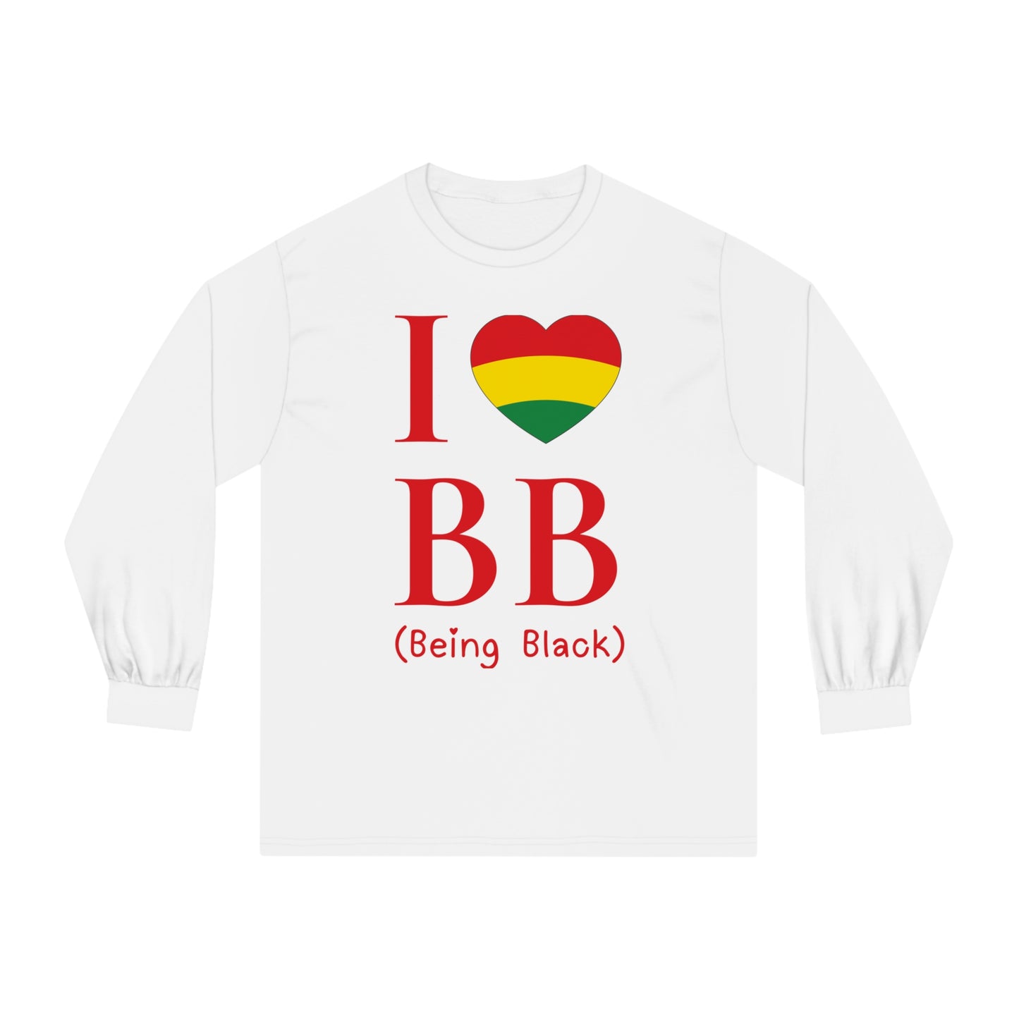 I Heart Being Black, Classic Long Sleeve T-Shirt