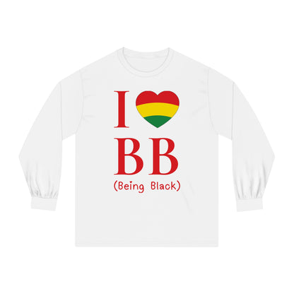 I Heart Being Black, Classic Long Sleeve T-Shirt