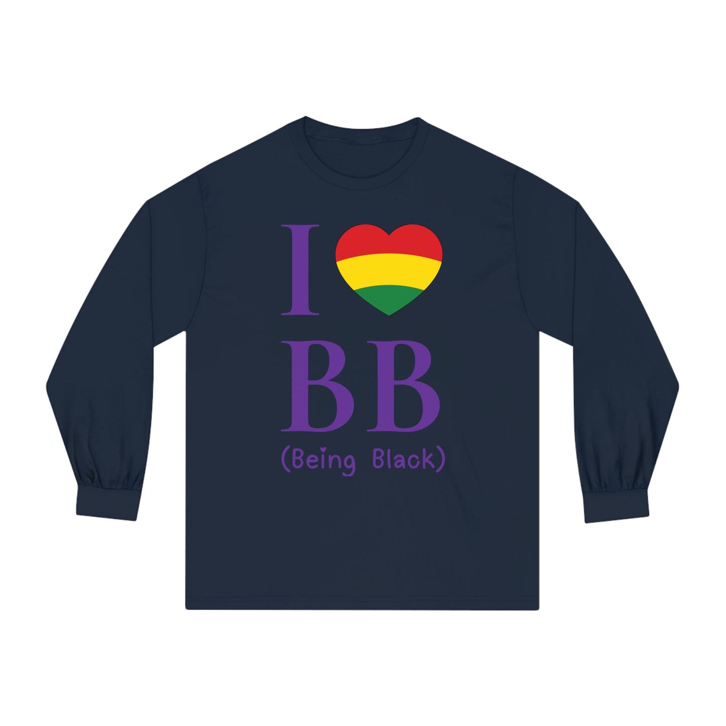 I Heart Being Black, Classic Long Sleeve T-Shirt