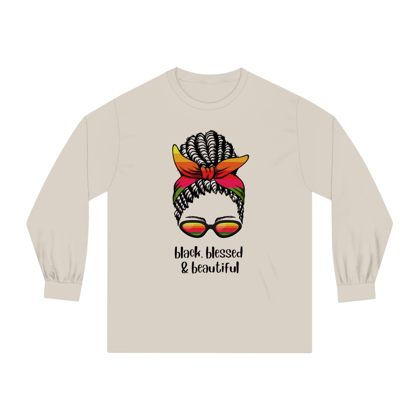 Black, Blessed, and Beautiful, Long Sleeve T-Shirt