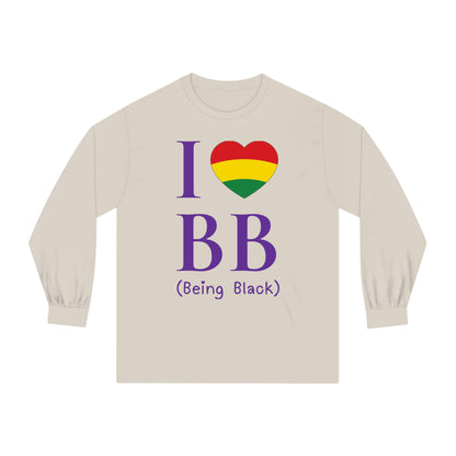 I Heart Being Black, Classic Long Sleeve T-Shirt