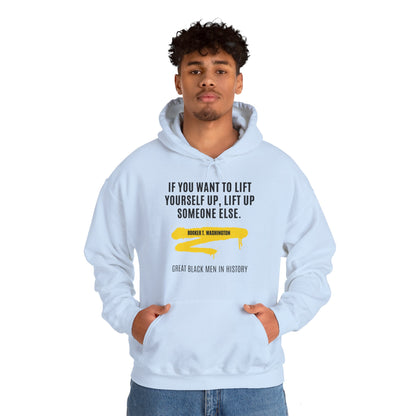 Booker T. Washington quote, Hoodie