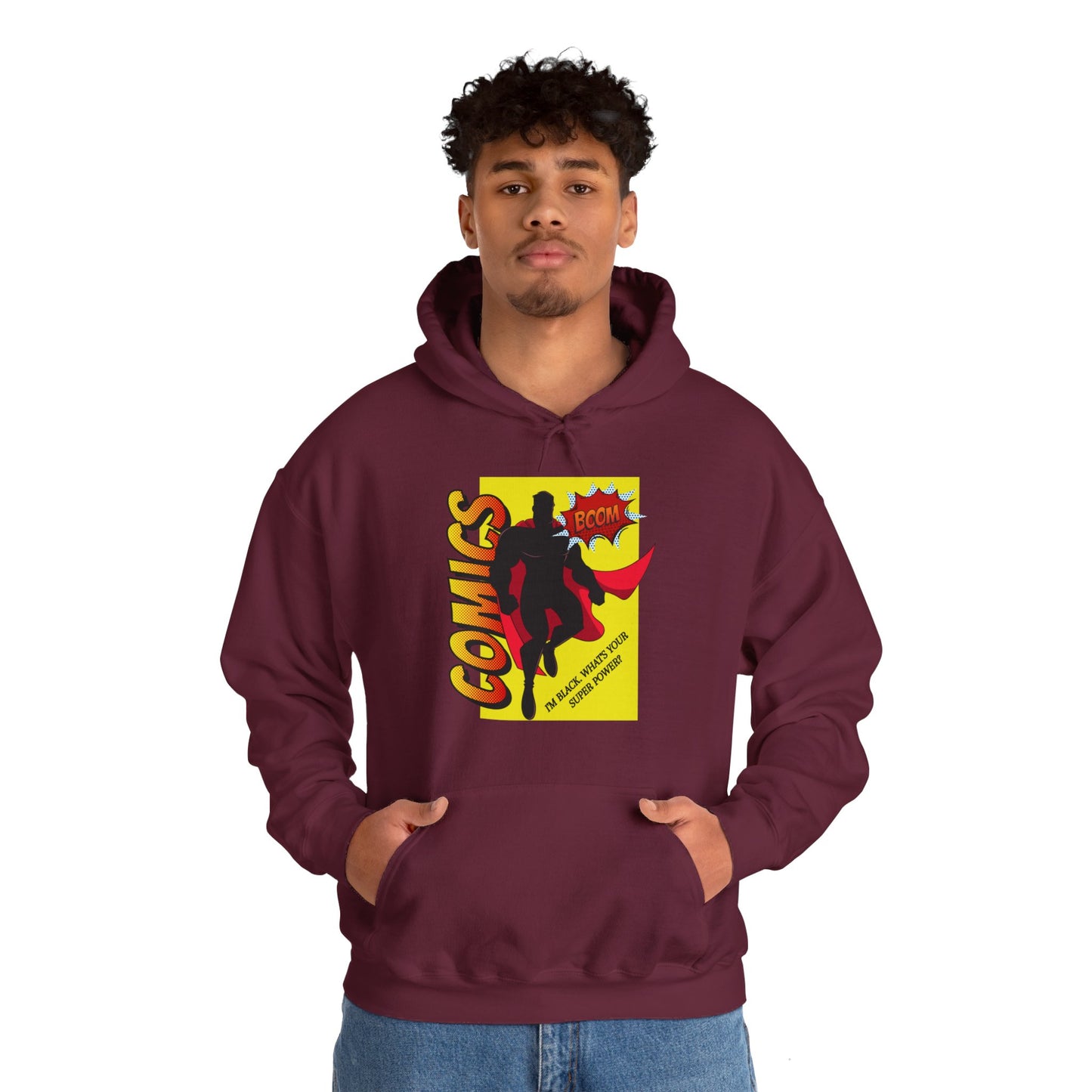 I'm Black, What's Your Superpower, Hoodie