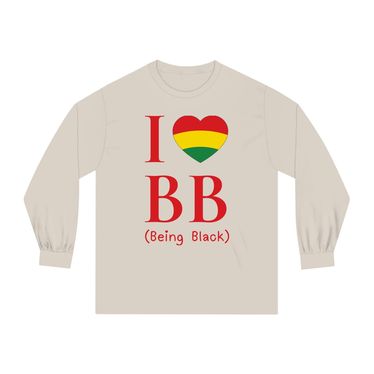 I Heart Being Black, Classic Long Sleeve T-Shirt