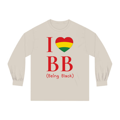 I Heart Being Black, Classic Long Sleeve T-Shirt