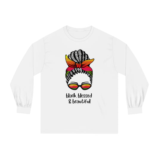 Black, Blessed, and Beautiful, Long Sleeve T-Shirt