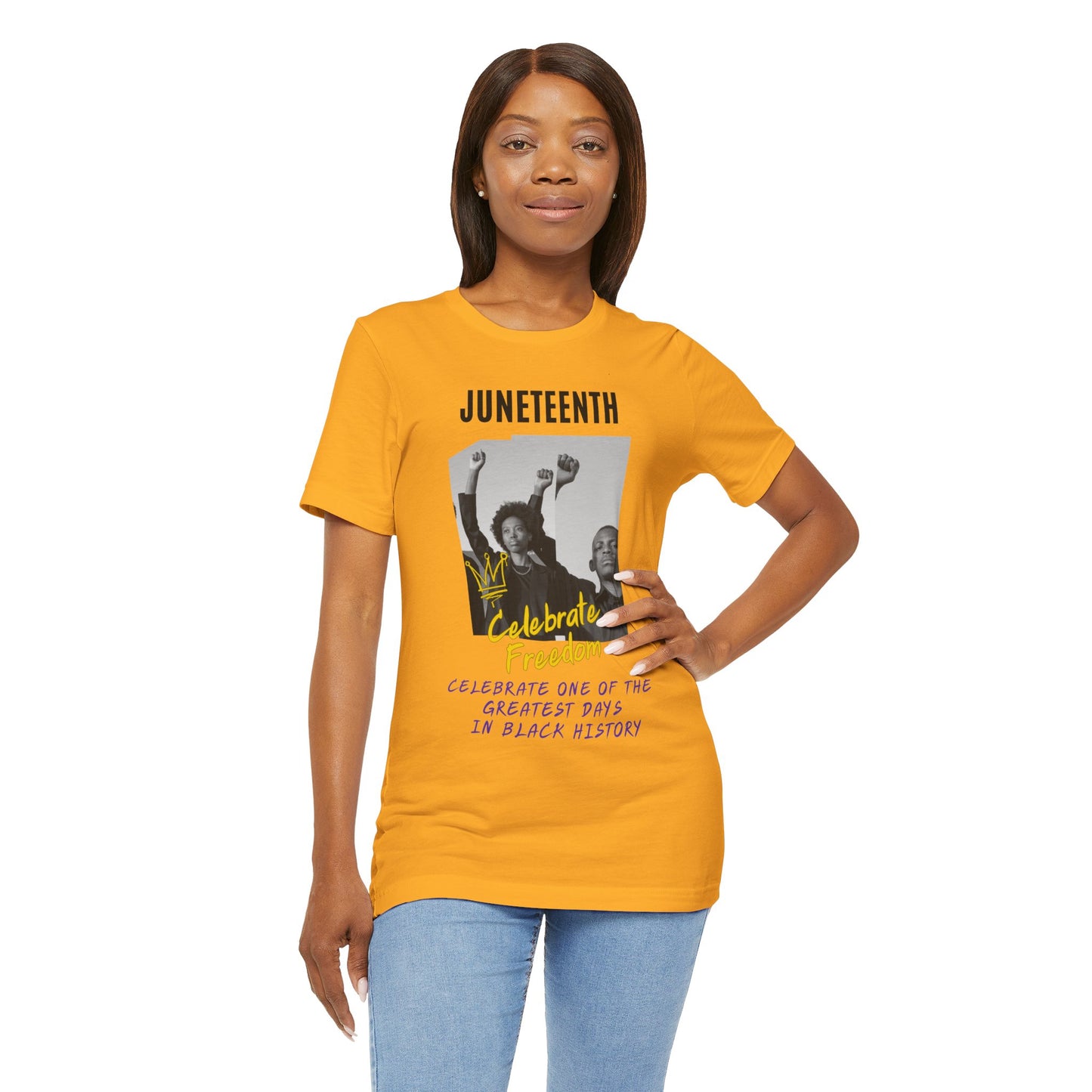 Juneteenth, Celebrate Freedom, v3, T-Shirt