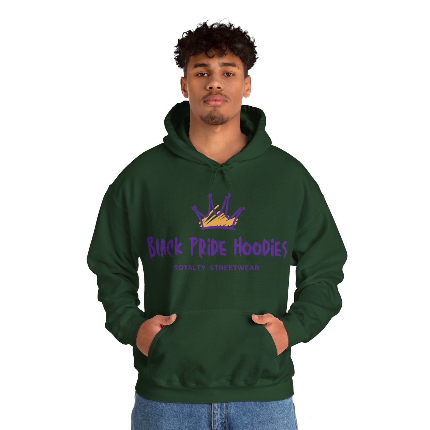 Black Pride Hoodies in purple, Hoodie