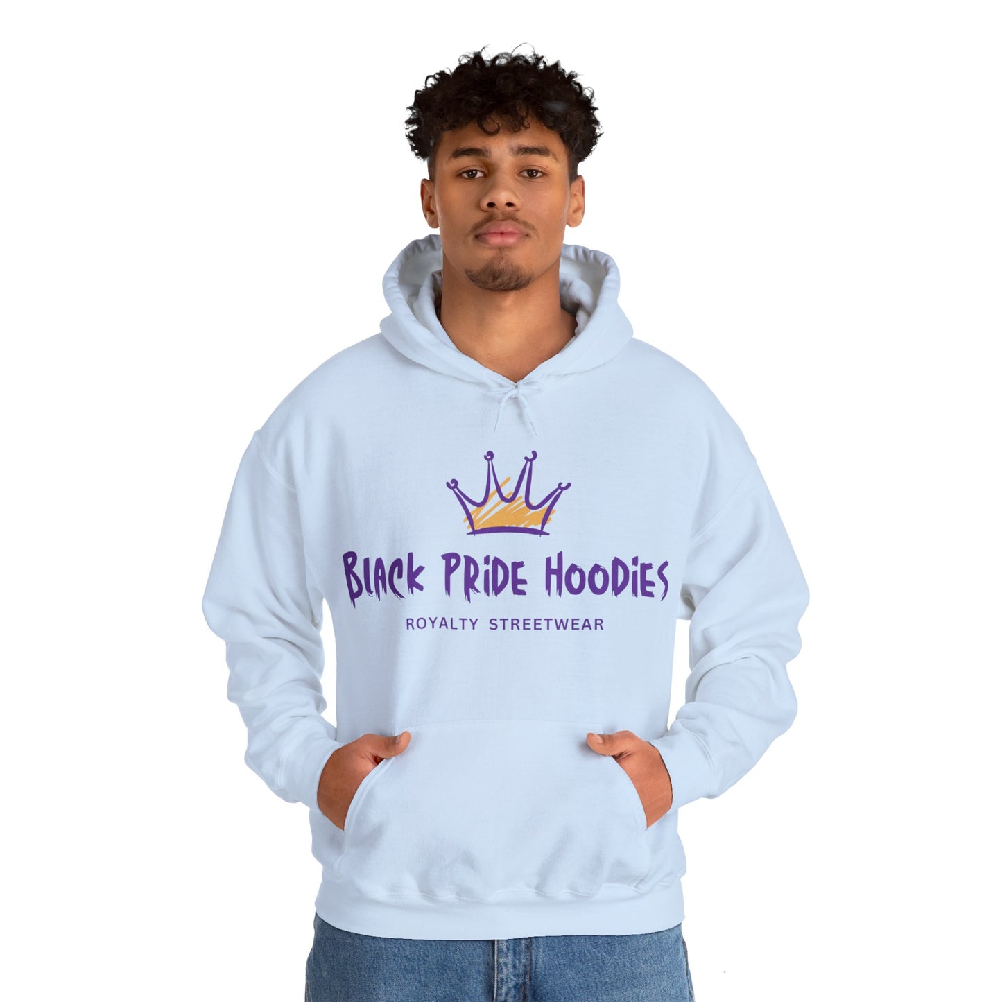 Black Pride Hoodies in purple, Hoodie