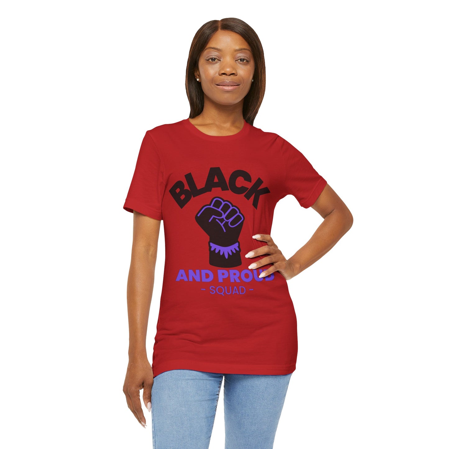 Black and Proud Squad, T-Shirt