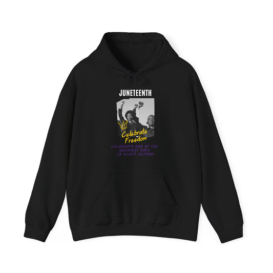 Juneteenth, Celebrate Freedom, v2, Hoodie