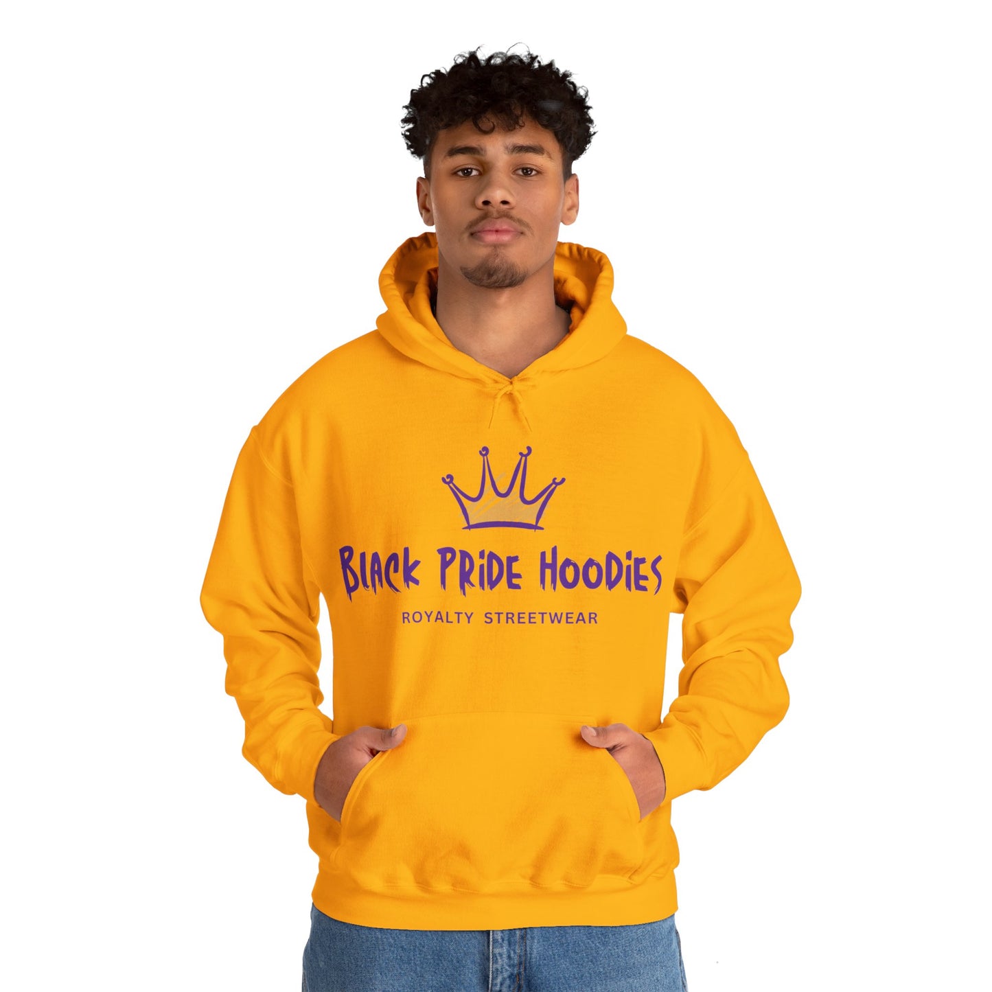 Black Pride Hoodies in purple, Hoodie