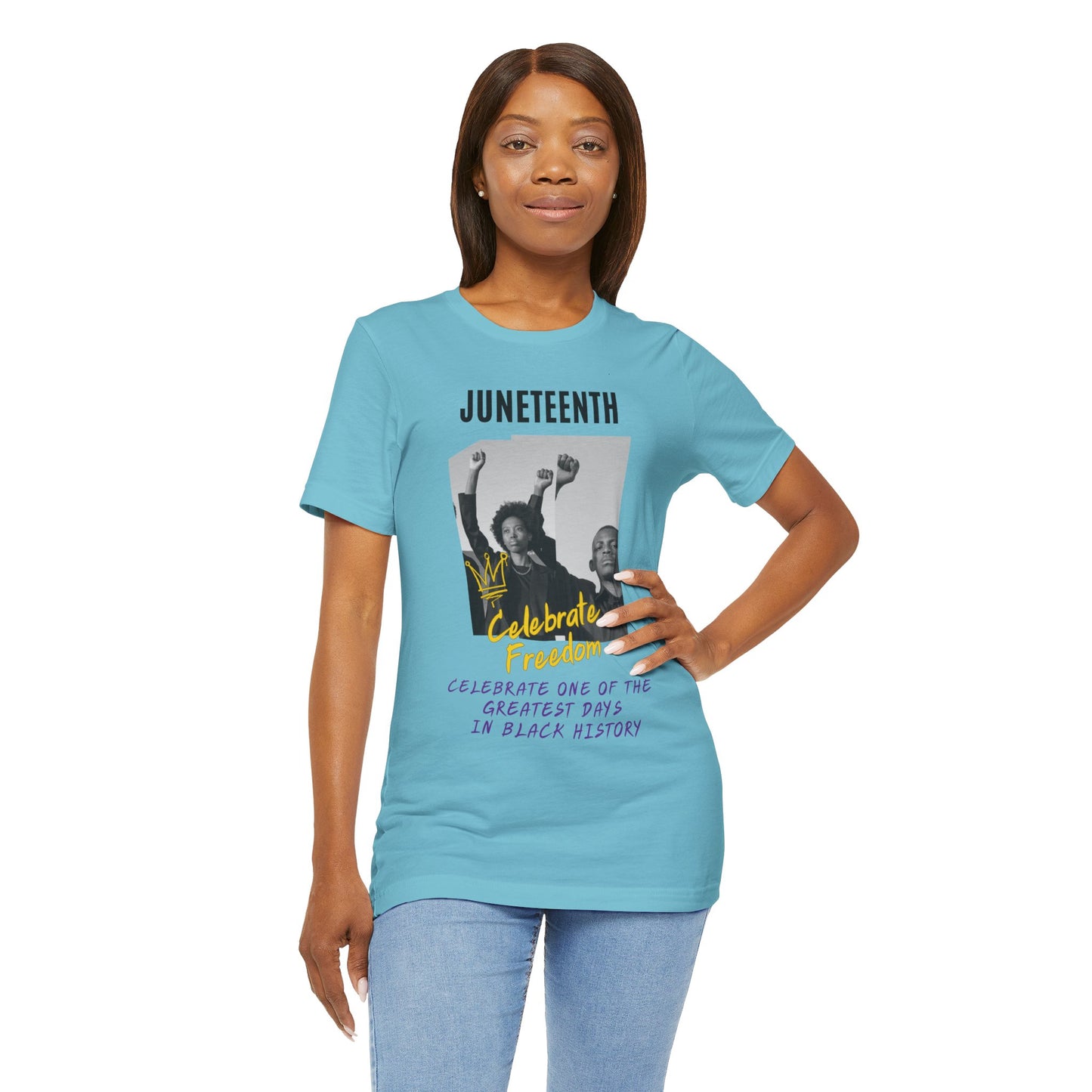 Juneteenth, Celebrate Freedom, v3, T-Shirt