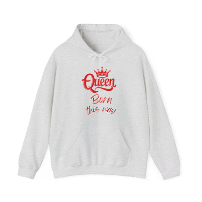 Queen-Born This Way, red text, Hoodie